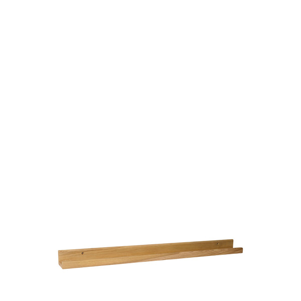 Wood II gallerihylde i egetræ, L60 cm