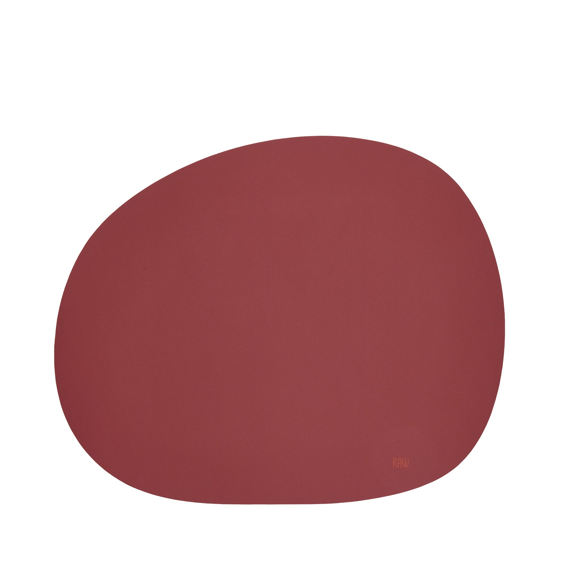 RAW dækkeserviet soft surface bordeaux