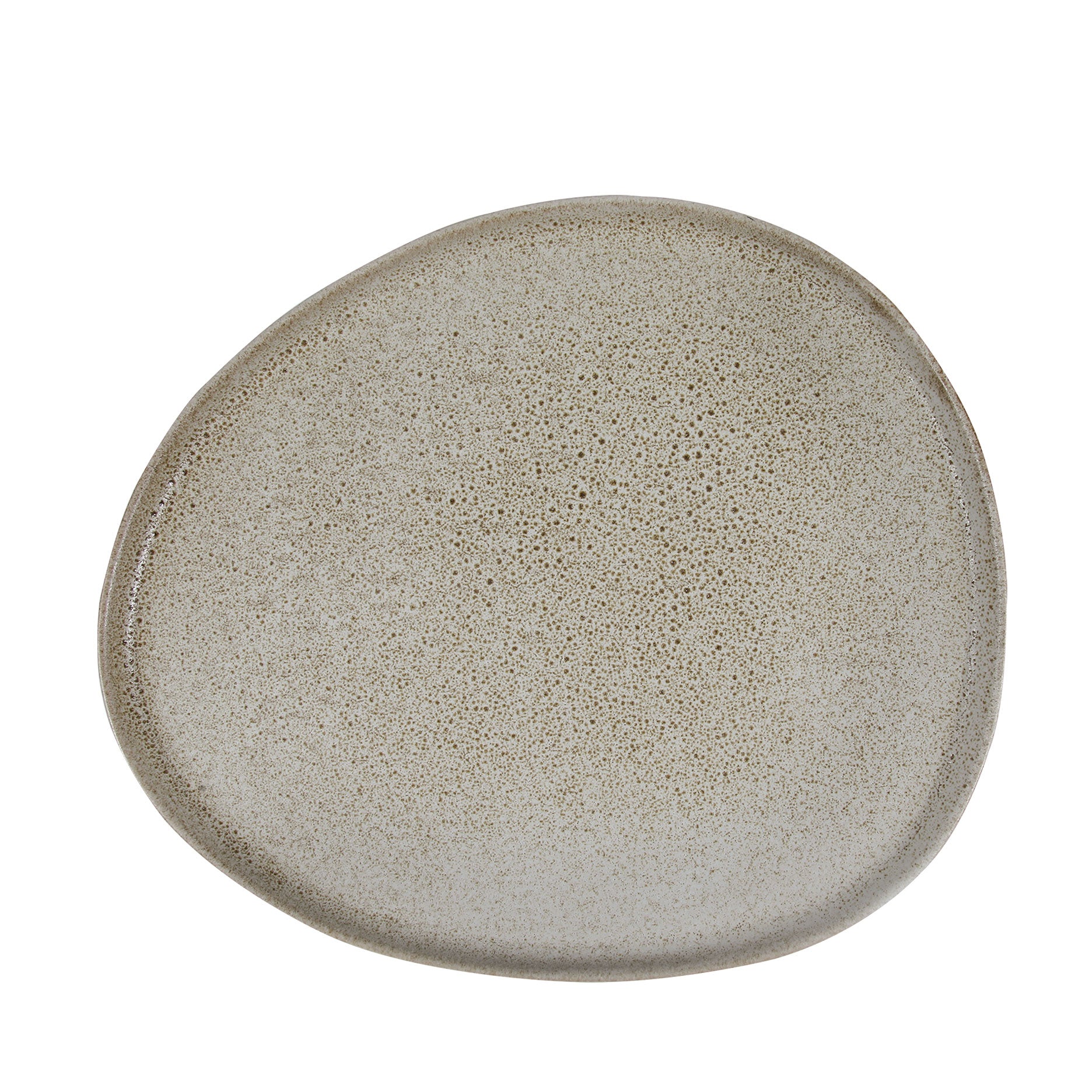 RAW Organic middagstallerken sandy beige