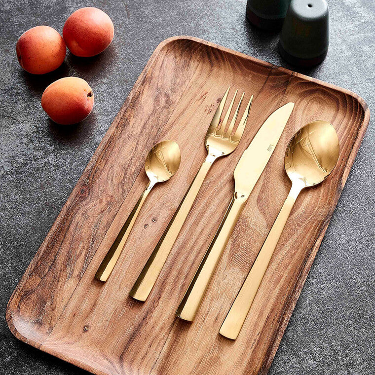 RAW Besteckset 24 telie gold