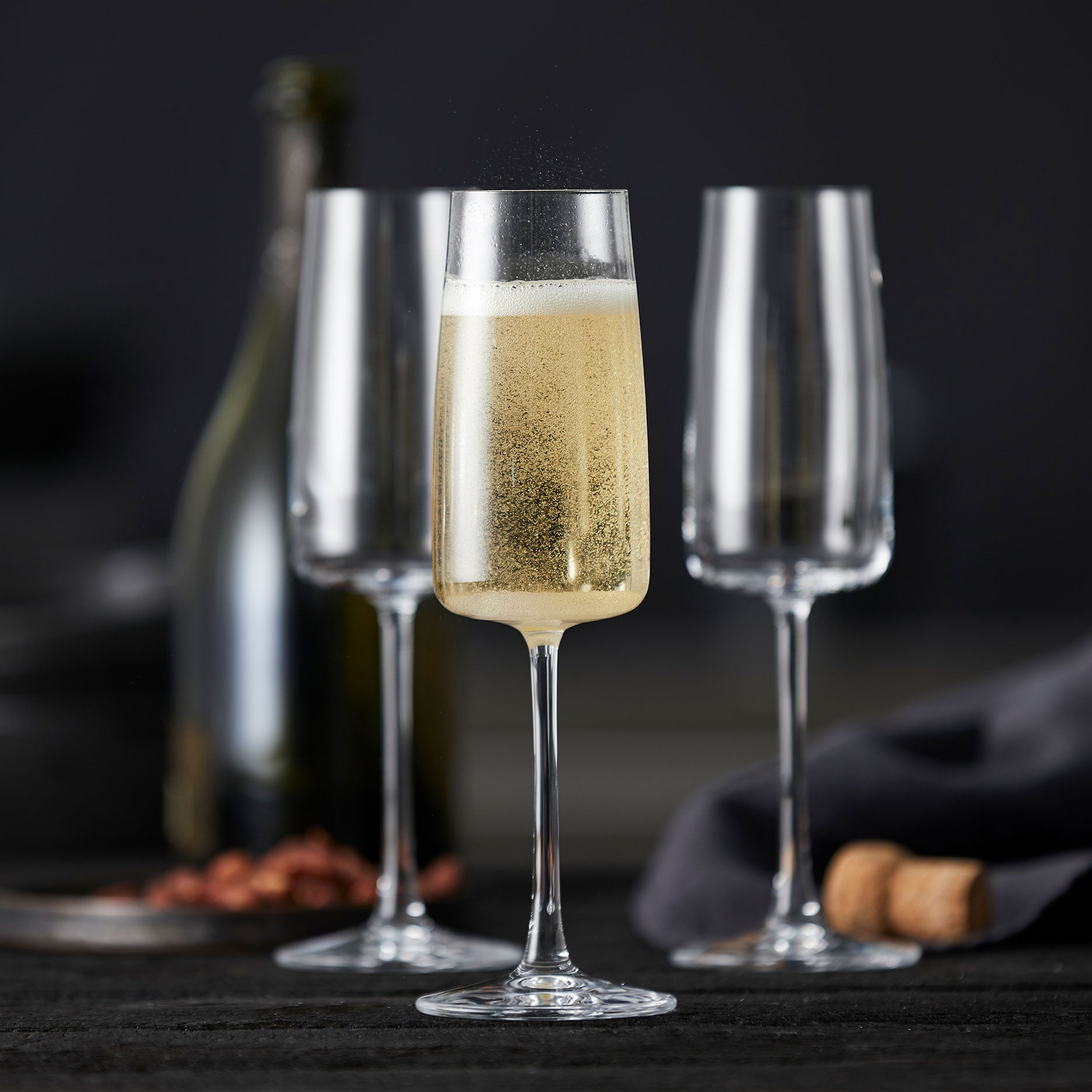 Zero champagneglas 4 stk
