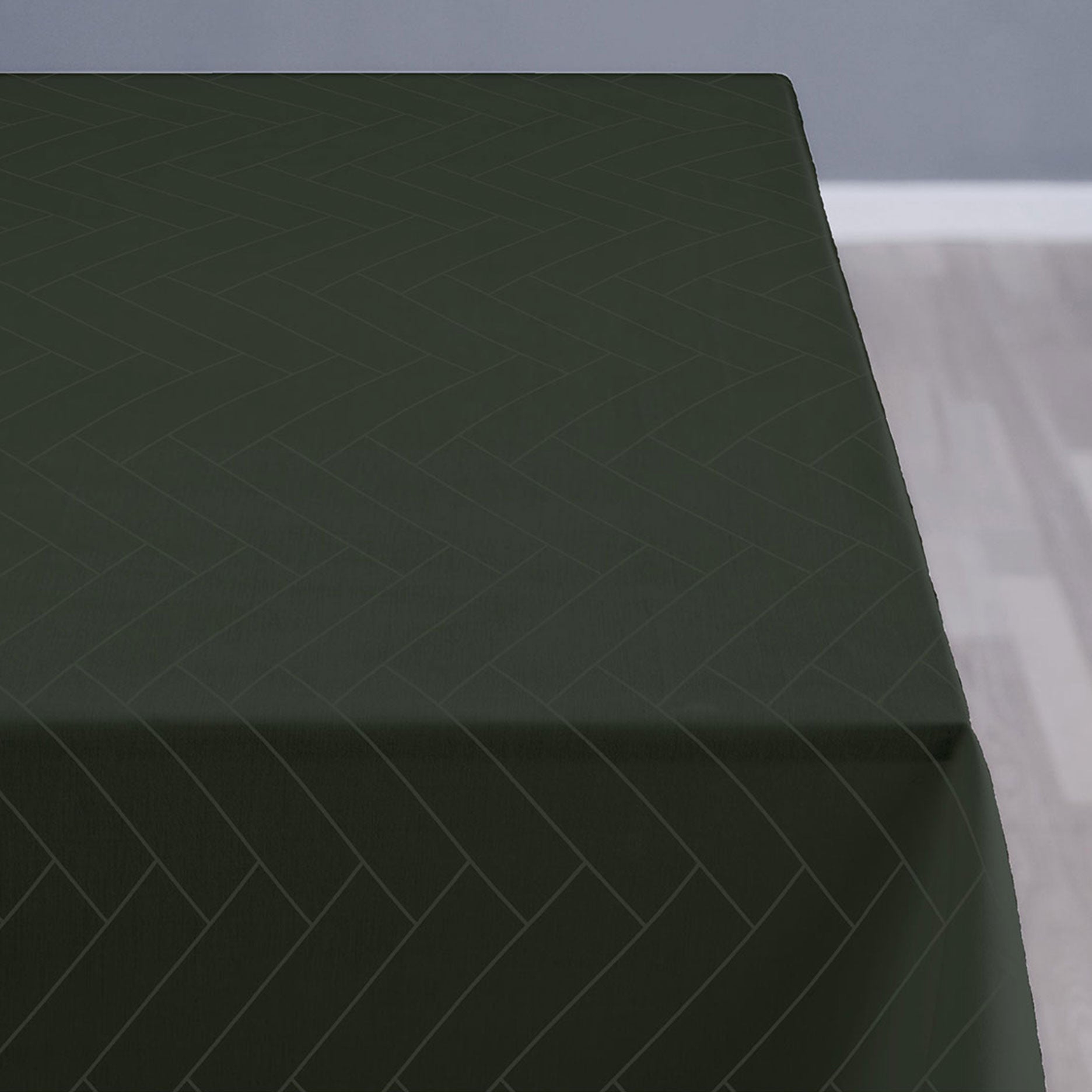 Tiles dug 140x220 cm damask forest green