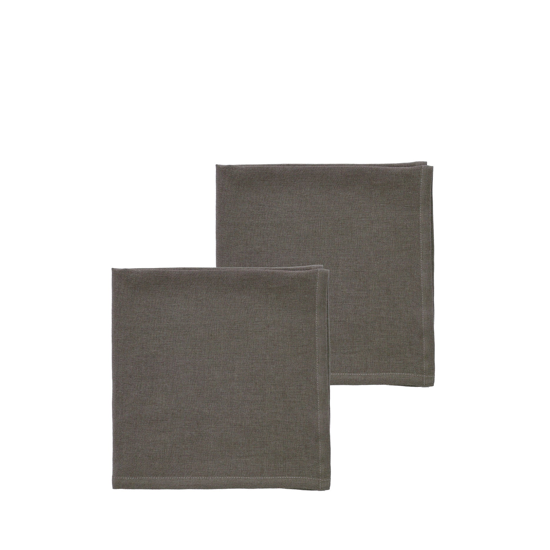 Pure Linen serviet earth 2 stk