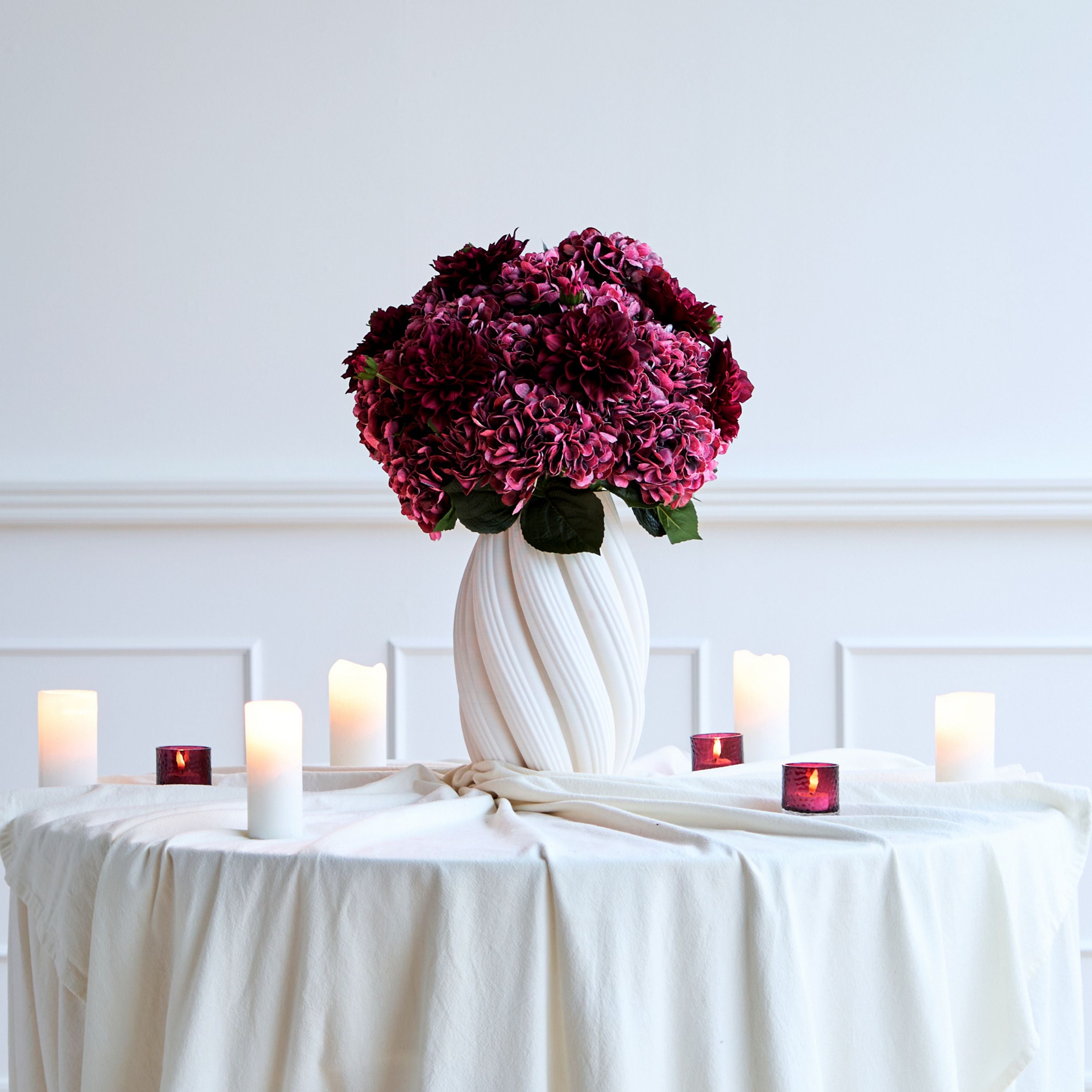 3D Wave keramisk vase