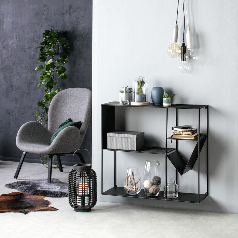 Nohr reol, 90x30x80 cm