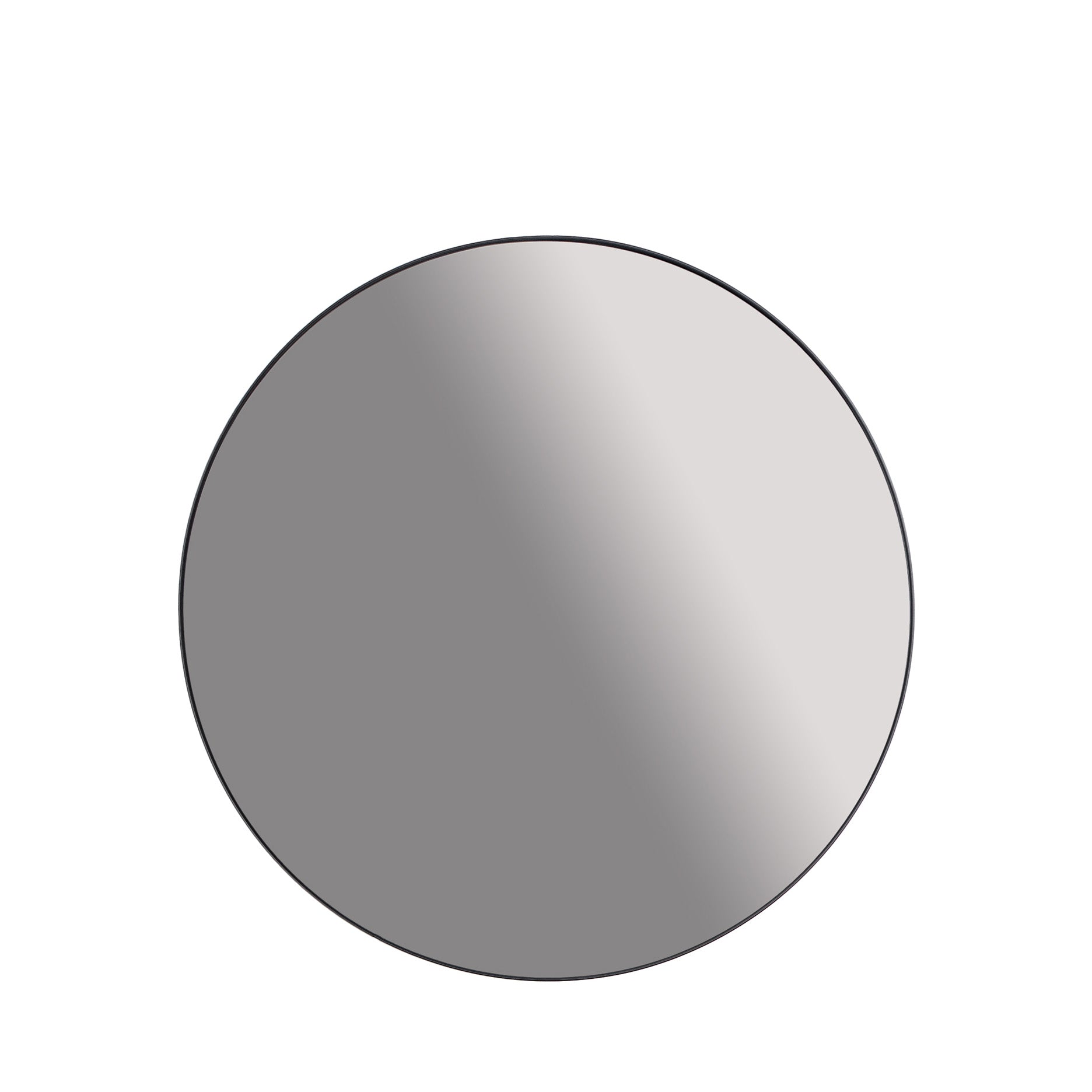 Moon II spejl alu Ø60