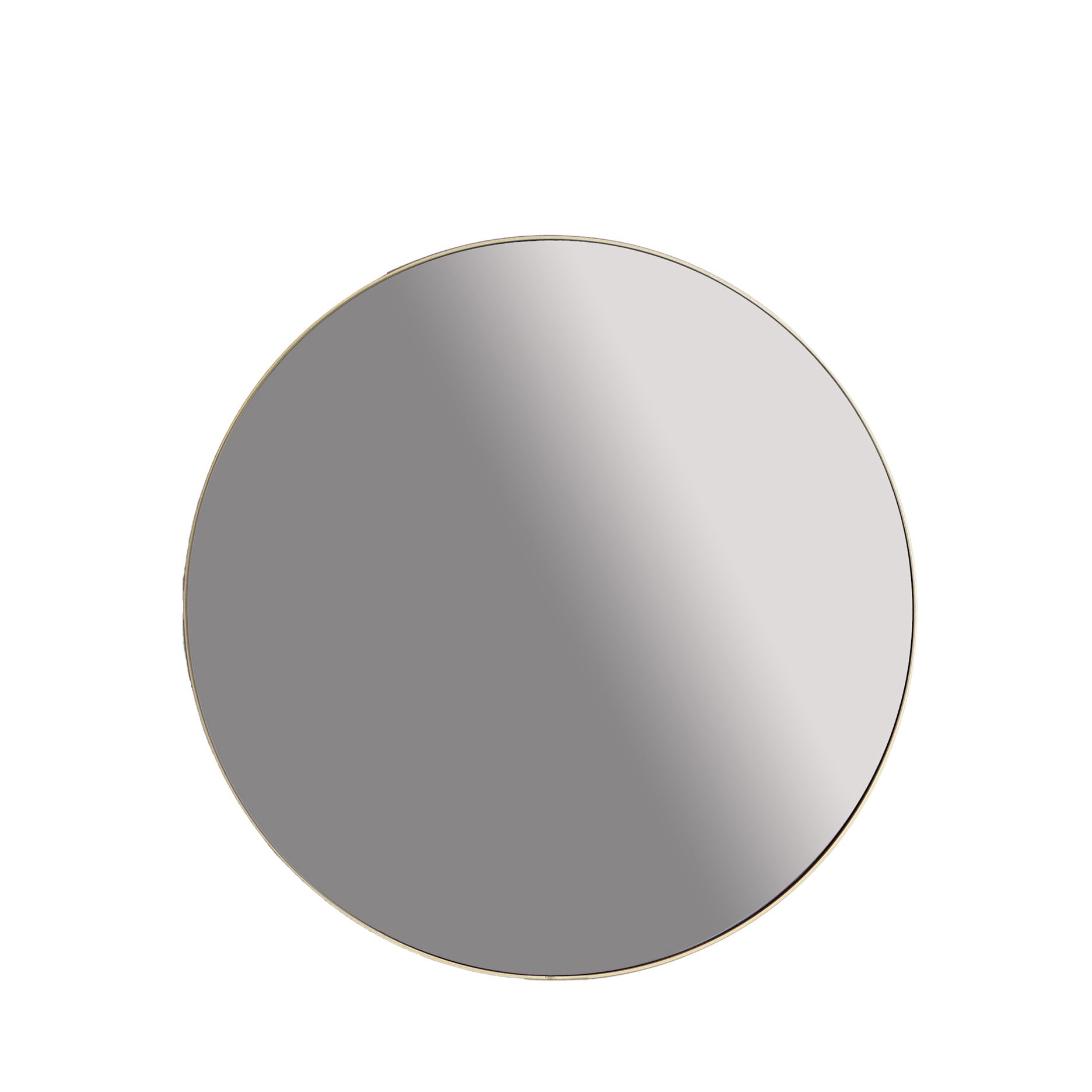 Moon II spejl alu Ø60
