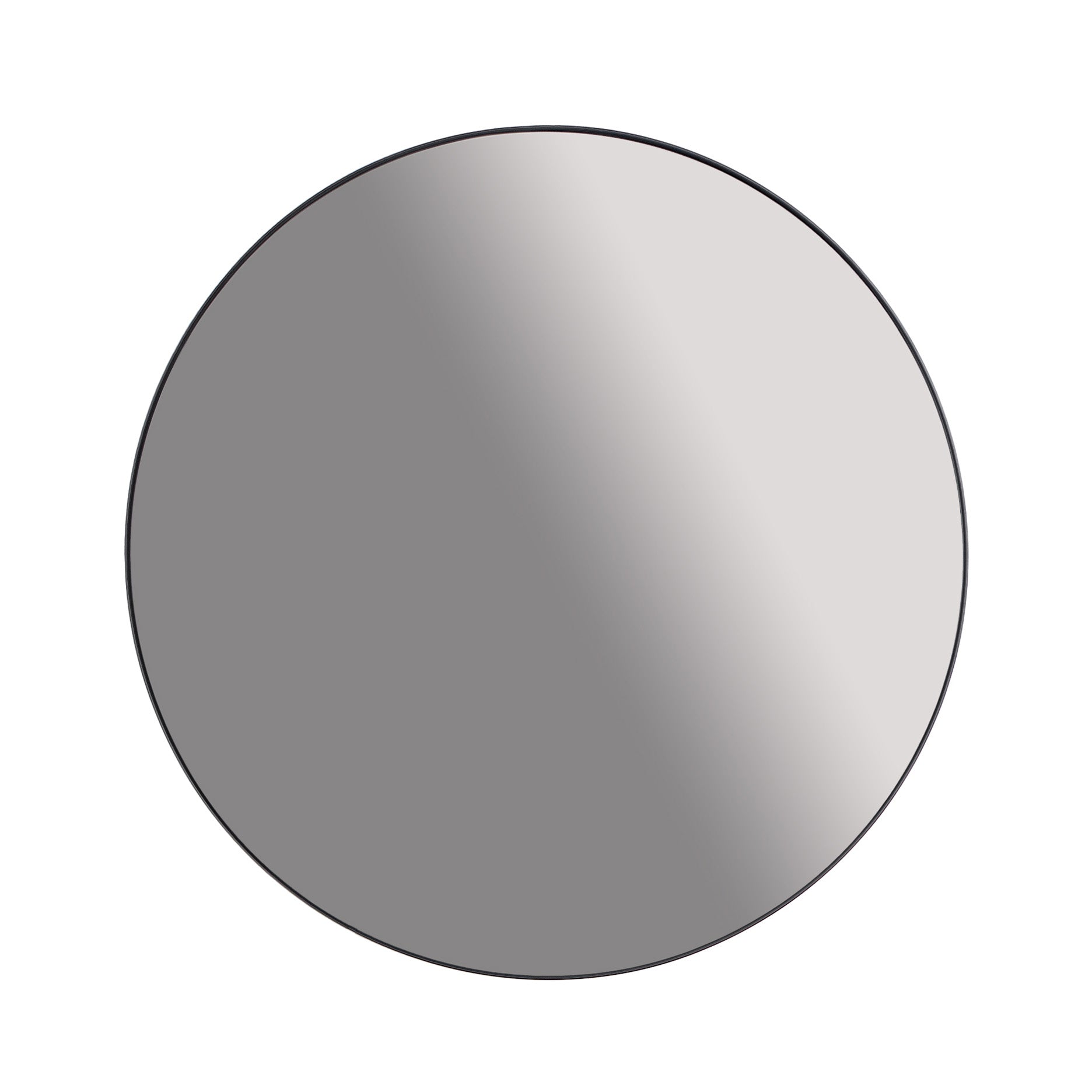 Moon II spejl alu Ø80