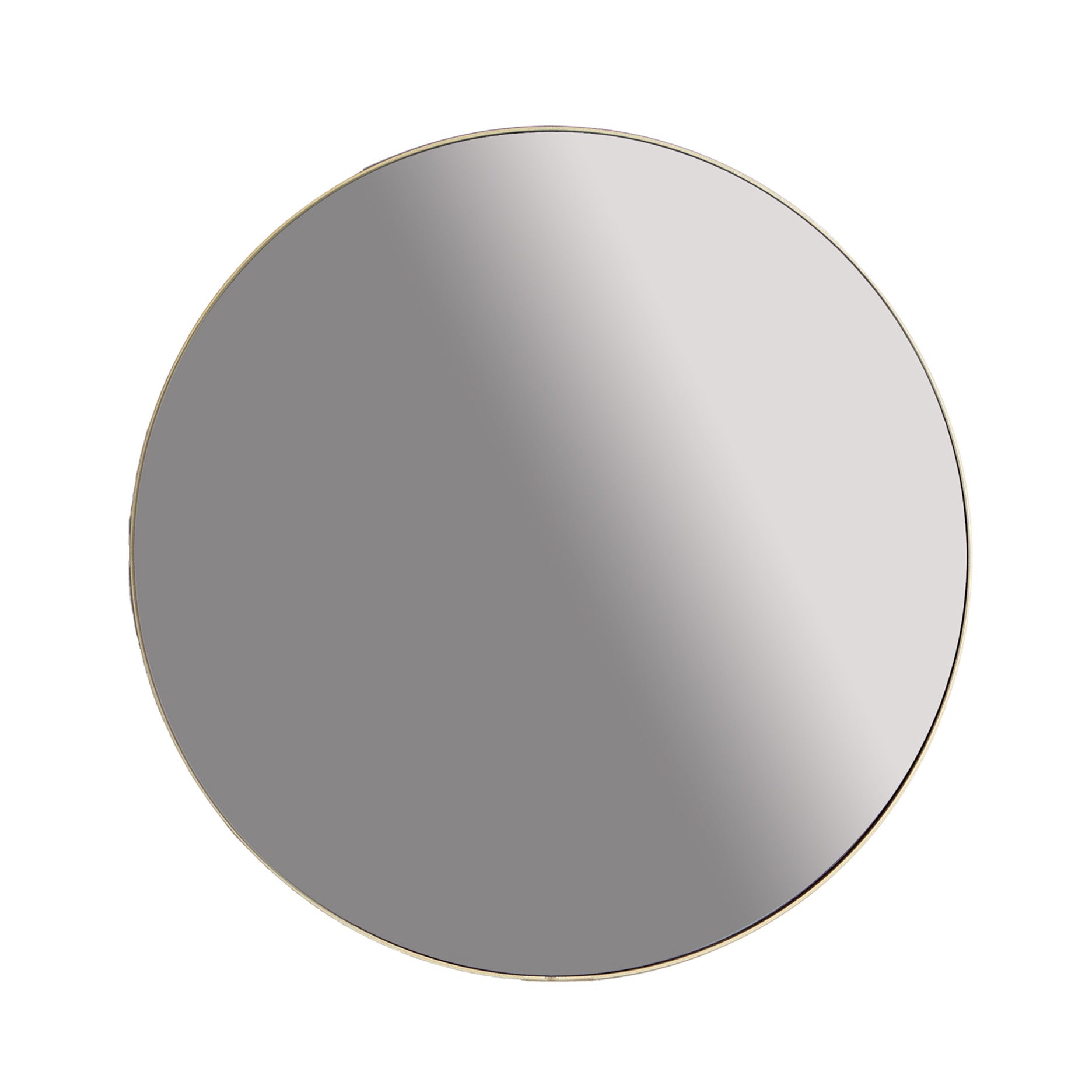 Moon II spejl alu Ø80
