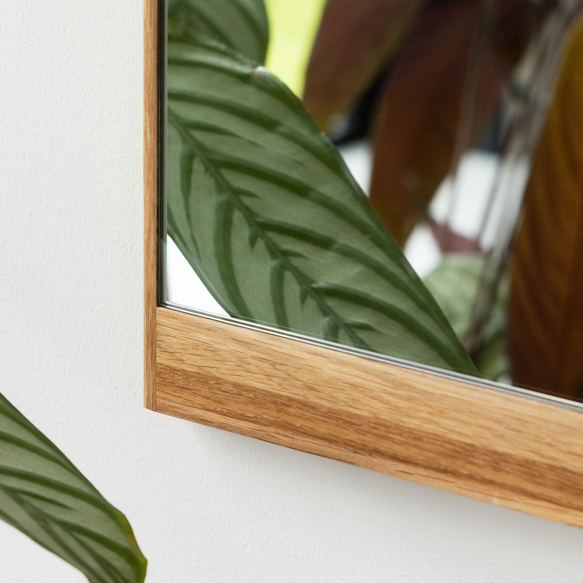 Wood spejl H90 cm
