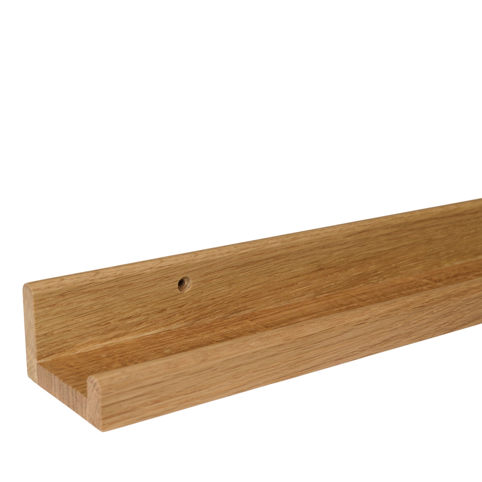 Wood II gallerihylde egetræ L120 cm