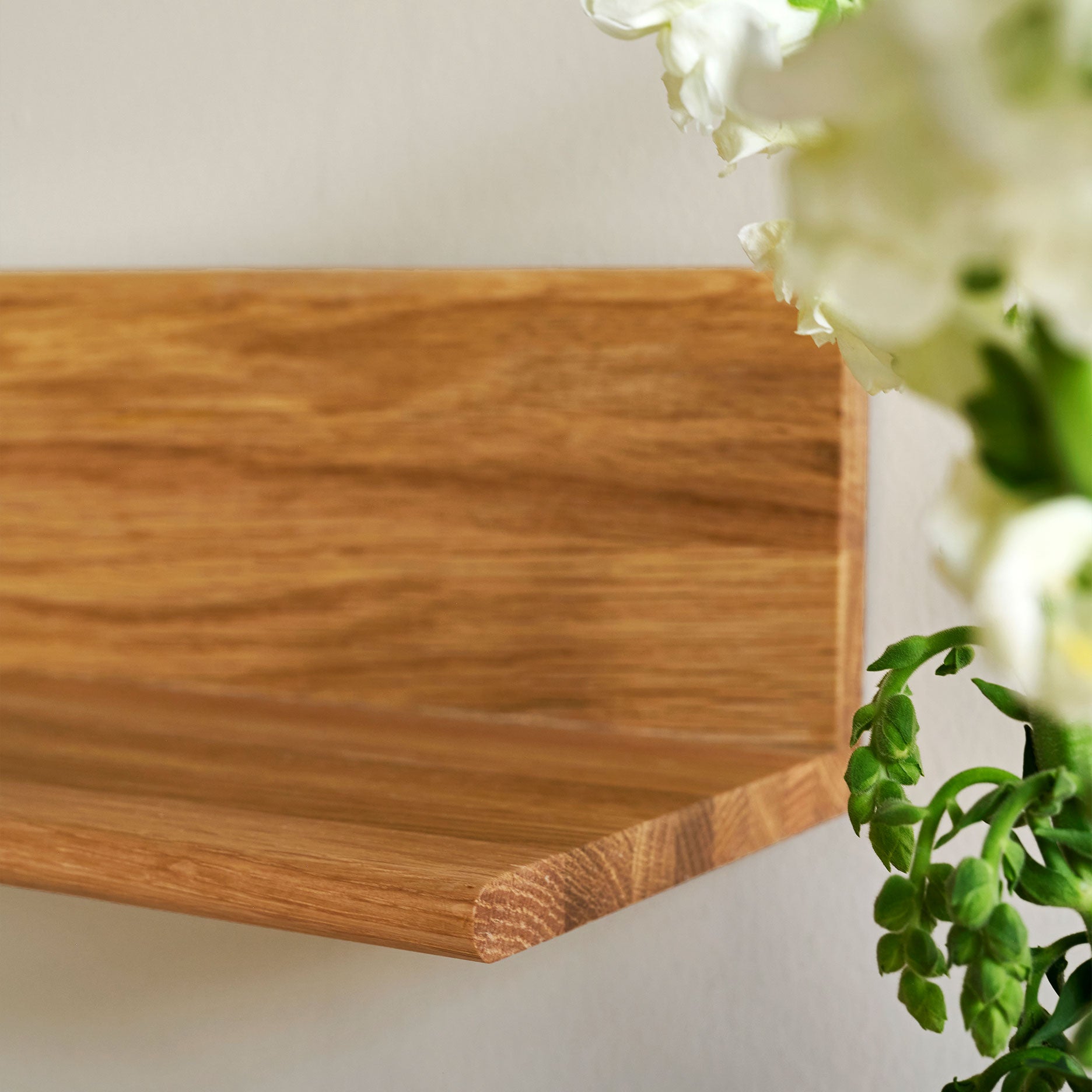 Wood II basic hylde i egetræ L60 cm