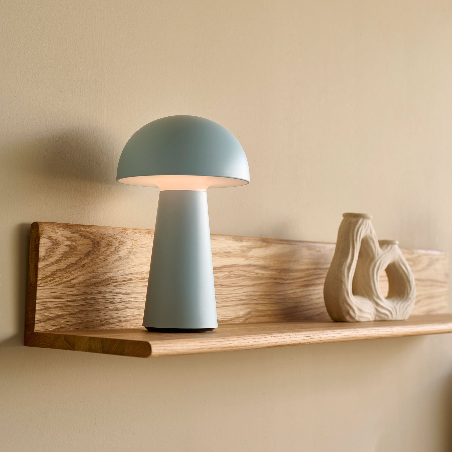 Wood II basic hylde egetræ L120 cm