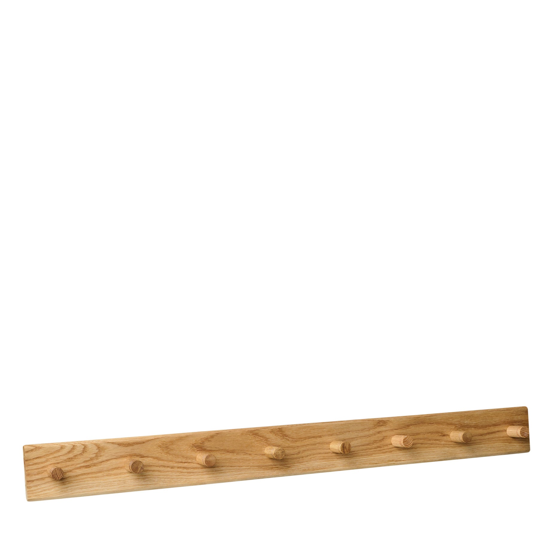 Wood II knagrække i egetræ, L90 cm