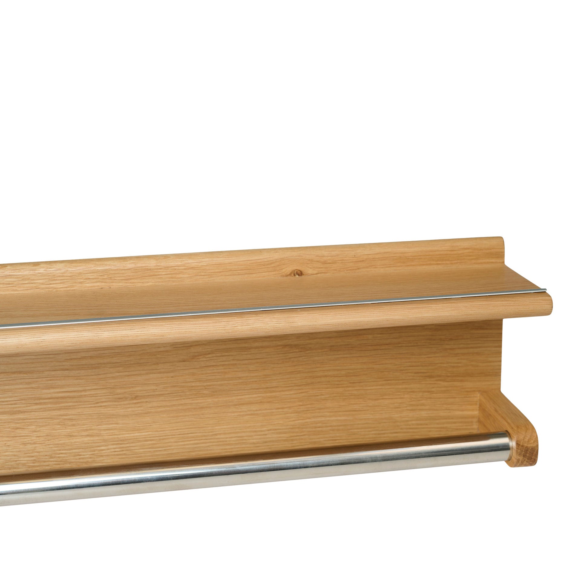 Wood II håndklædeholder i egetræ L60 cm
