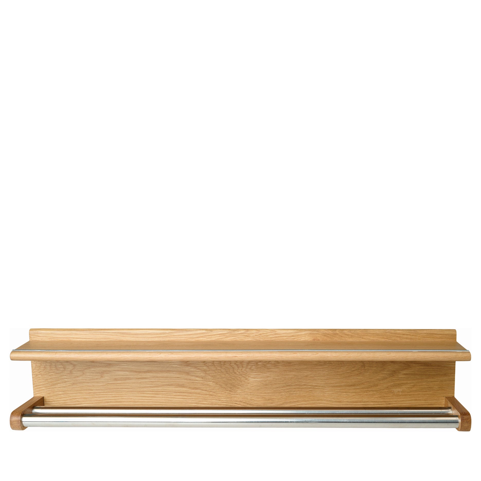 Wood II håndklædeholder i egetræ L75 cm