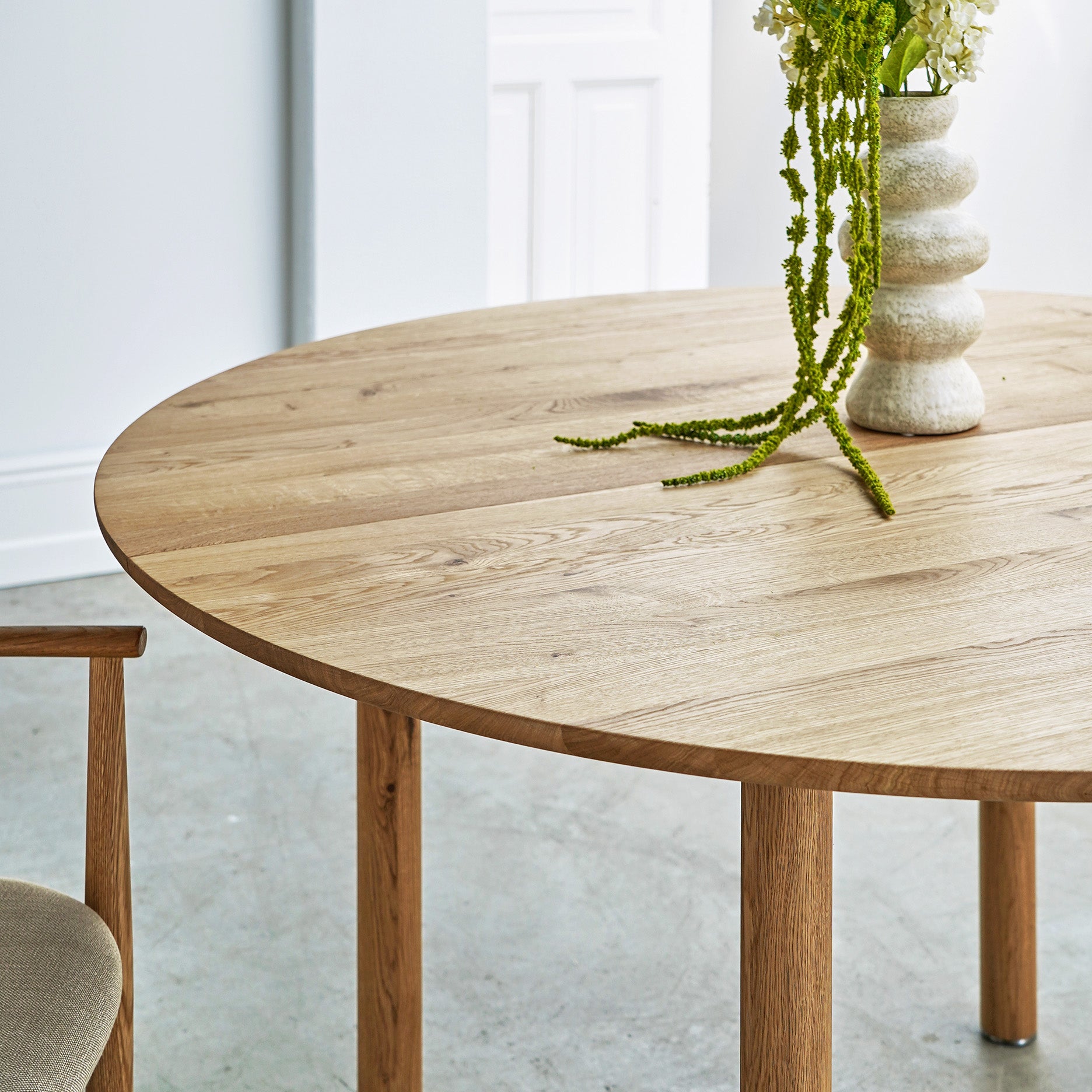 Colo udtræksspisebord (Ø120 cm)