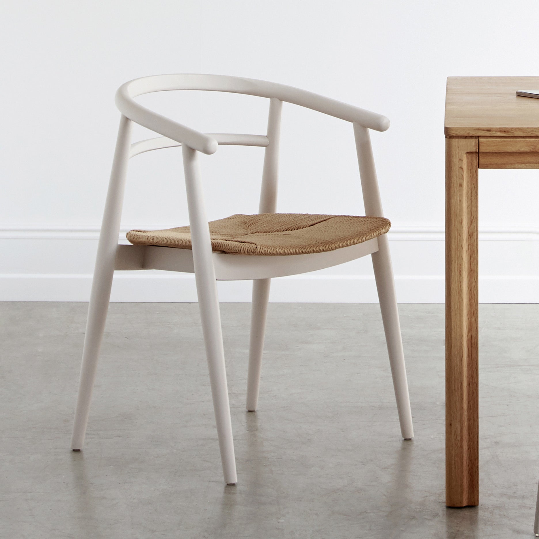Søndervig spisebordsstol off-white