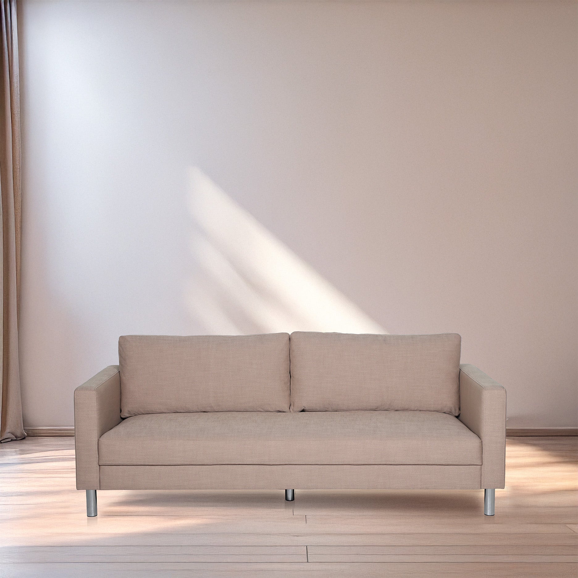 Stapleton II 3 pers. sofa m. metalben