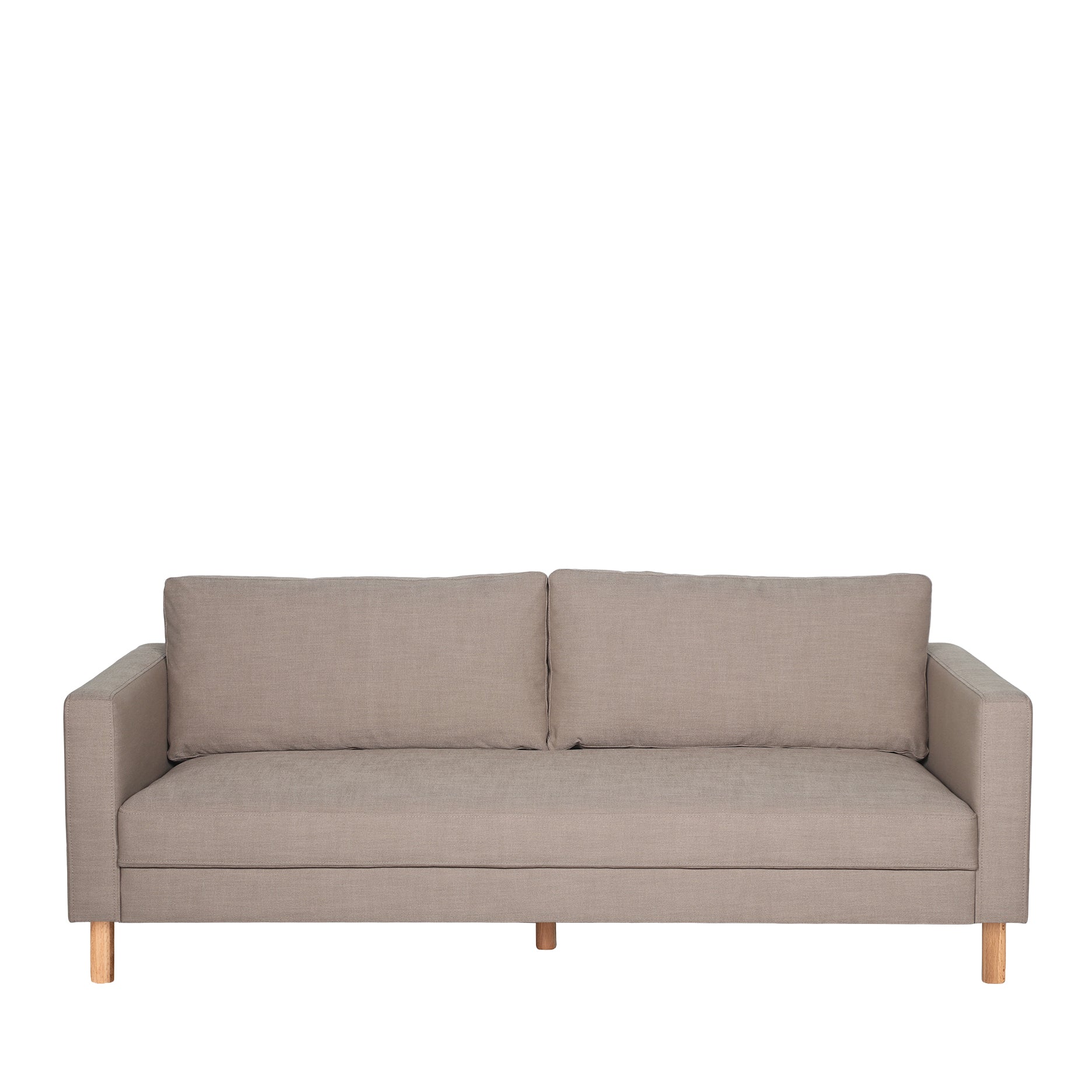 Stapleton II 3 pers. sofa m. egetræsben