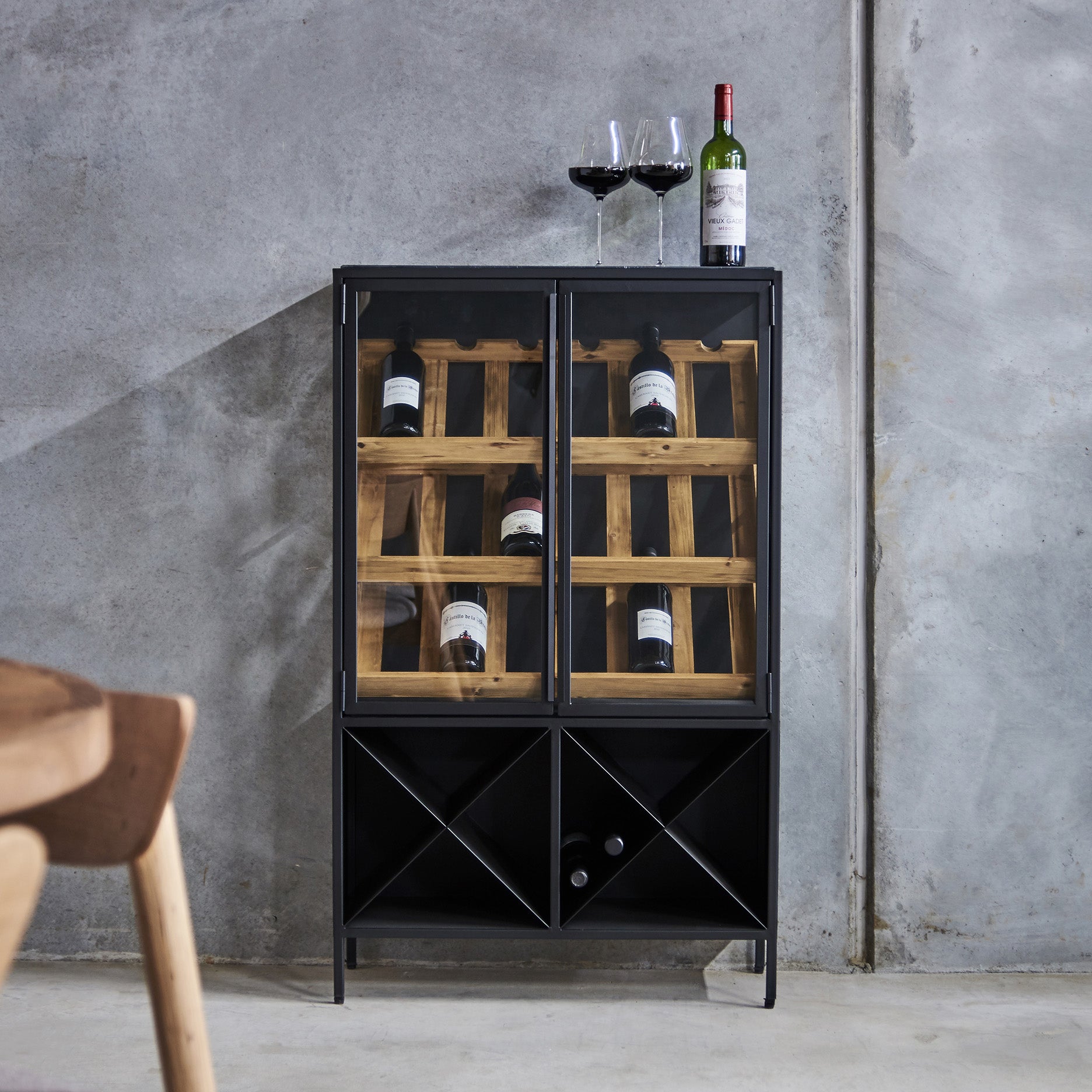 Mason II Weinschrank H115
