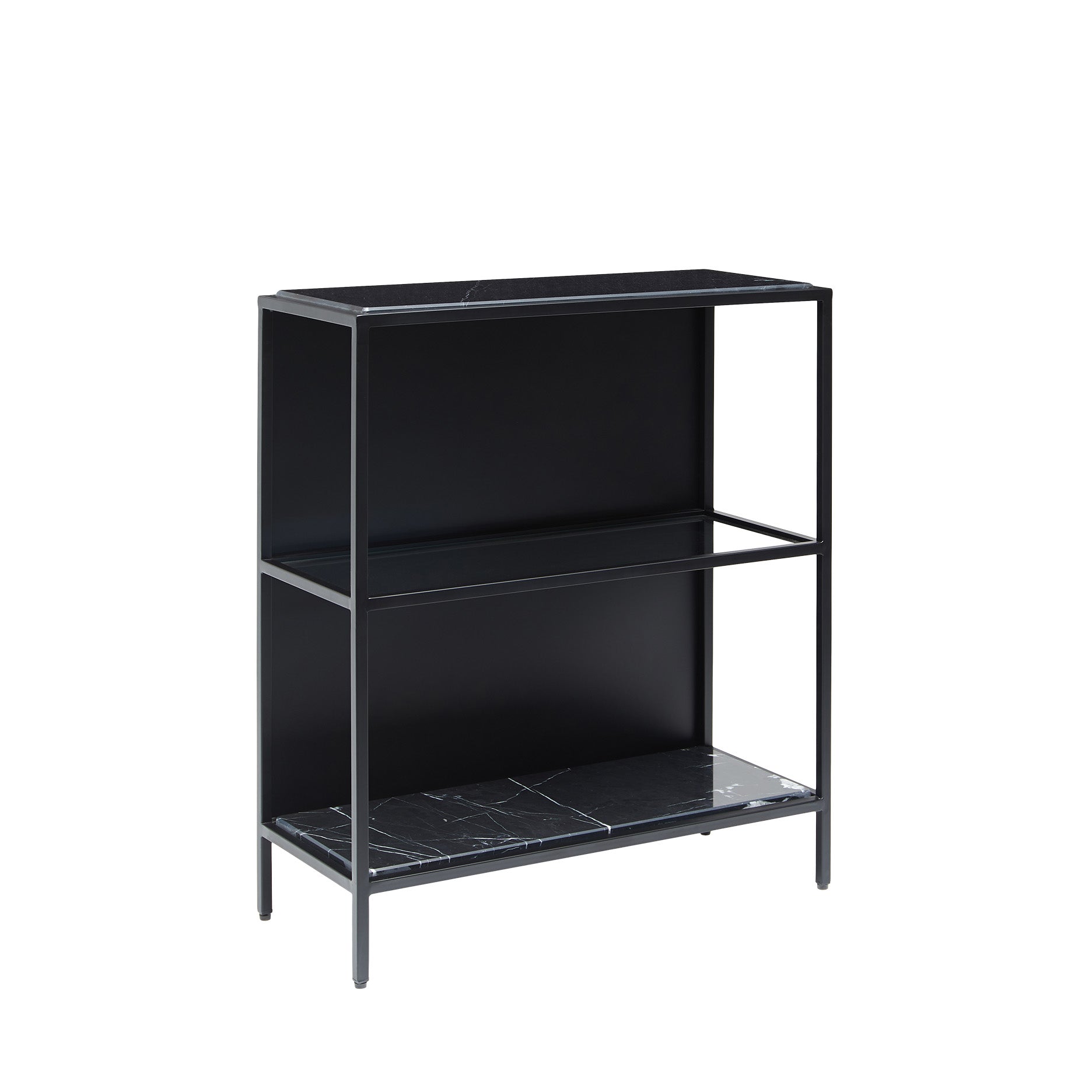 Mason II Reol sort metal