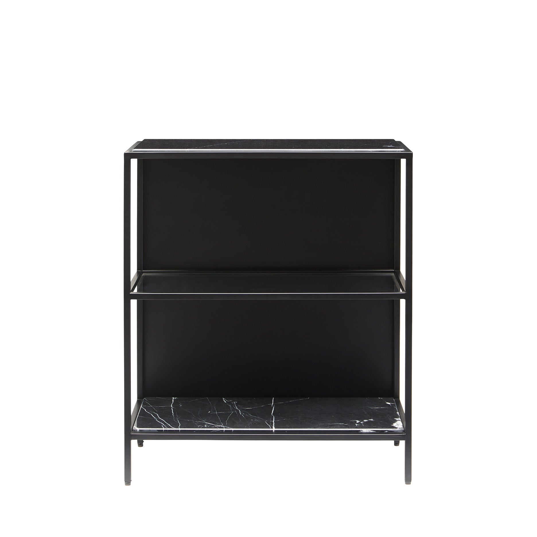 Mason II Reol sort metal