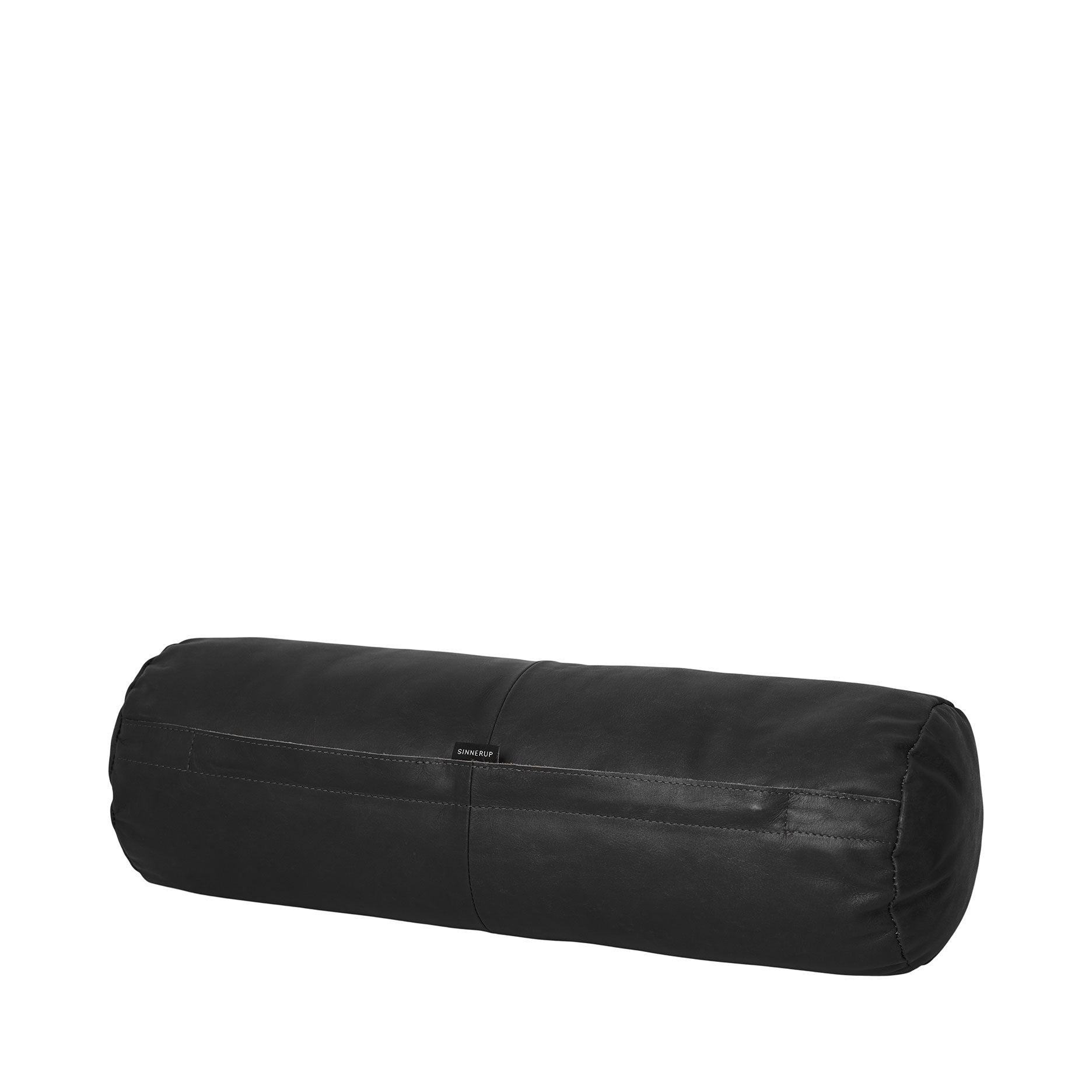 Læder cylinderpude