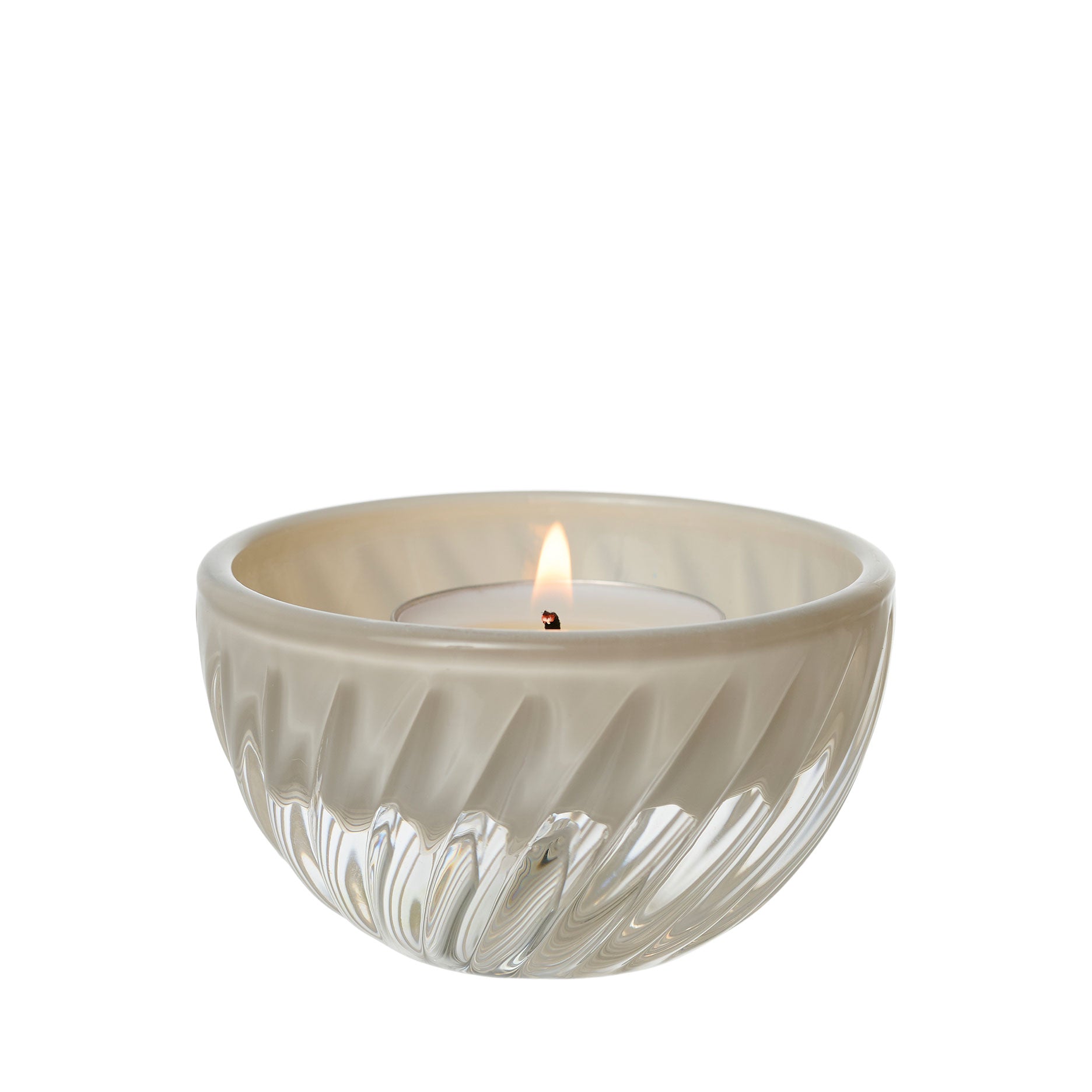 Turn glas lysestage