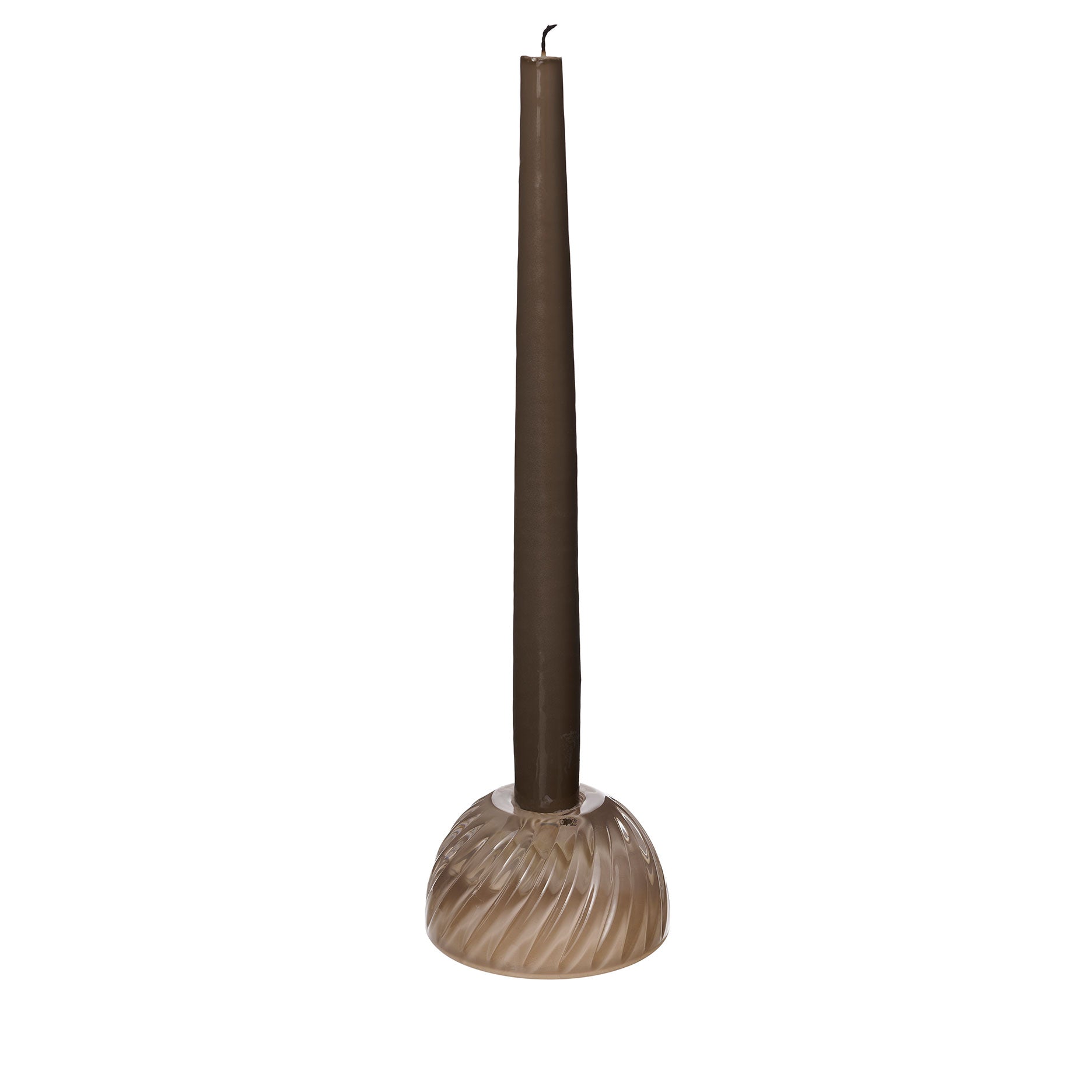 Turn glas lysestage