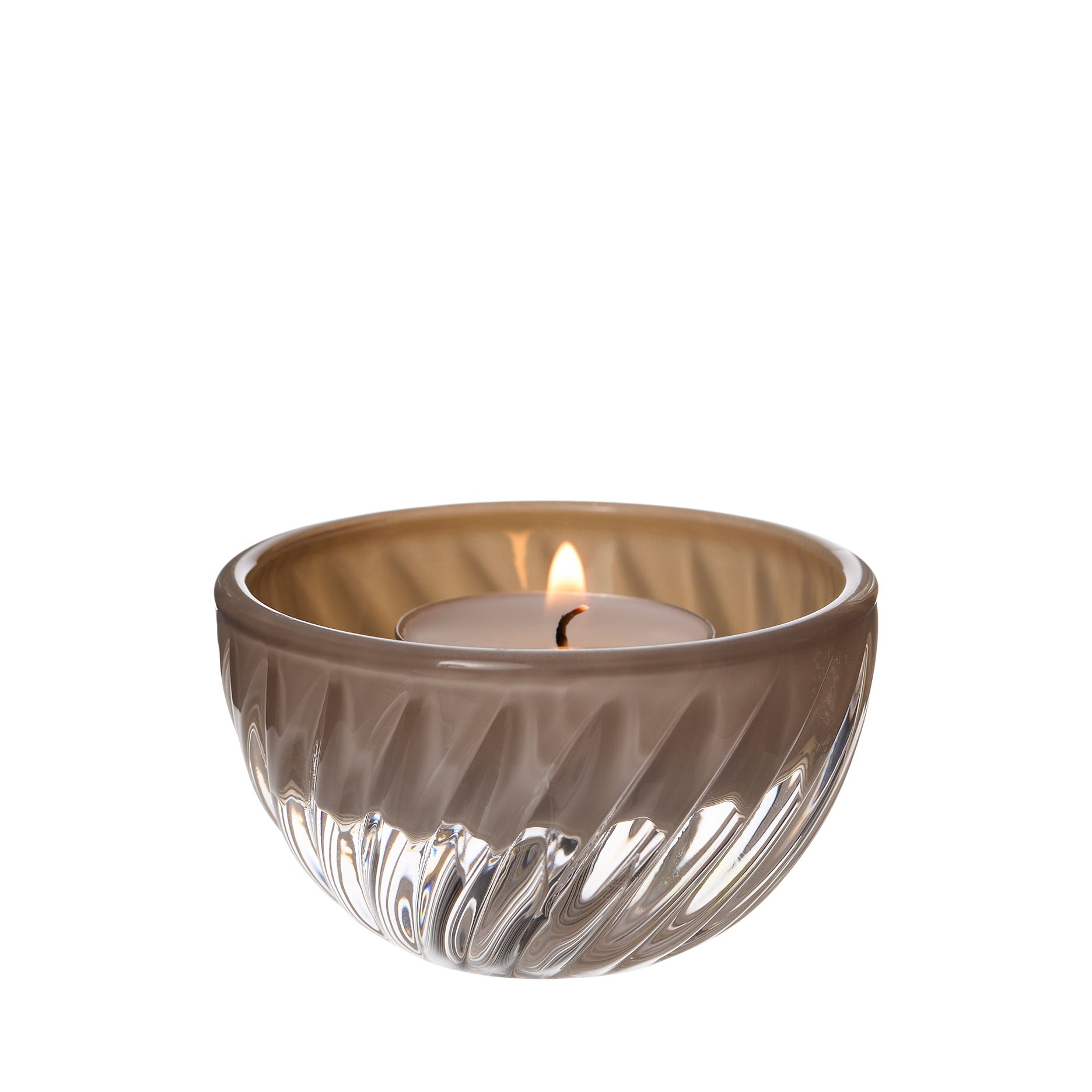 Turn glas lysestage