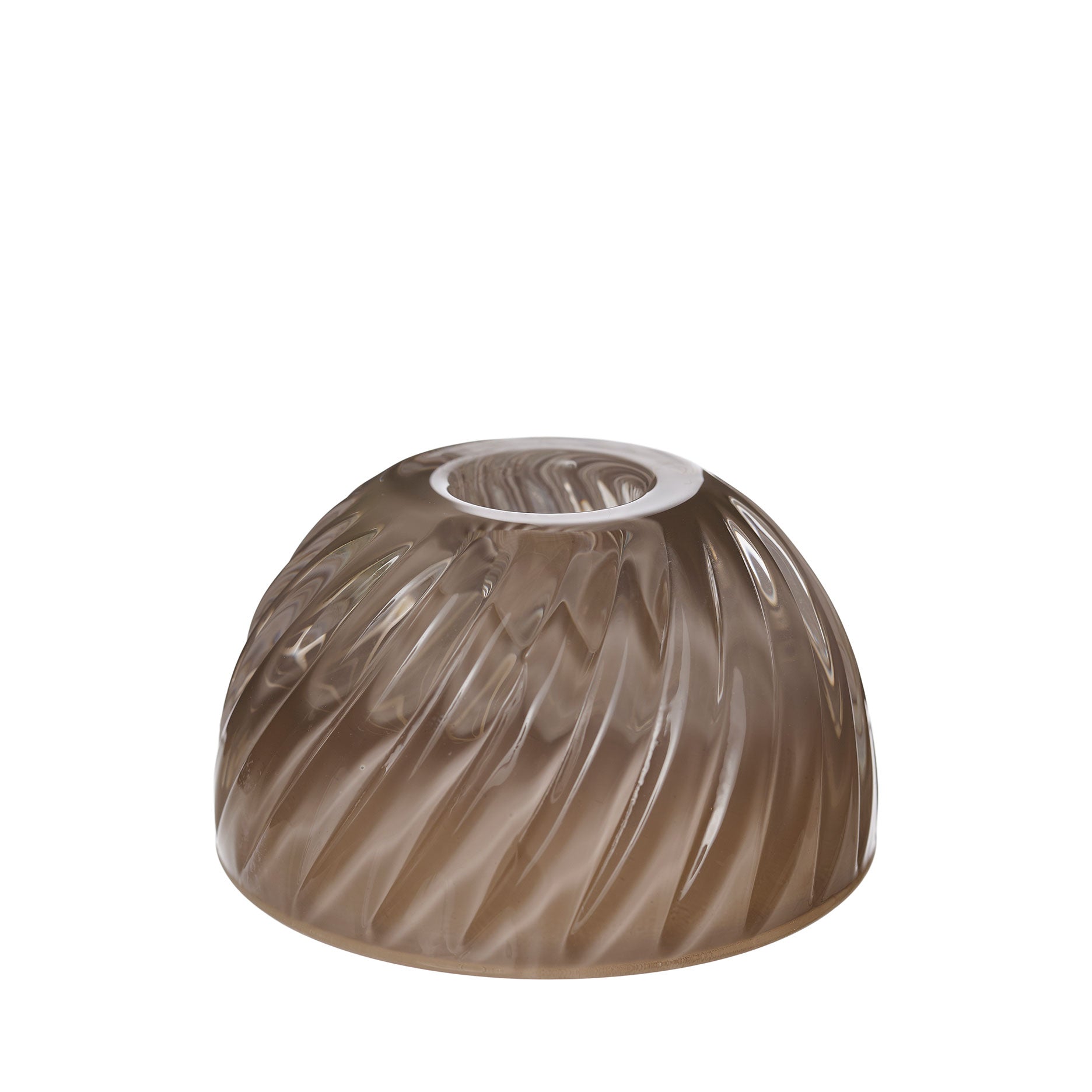 Turn glas lysestage