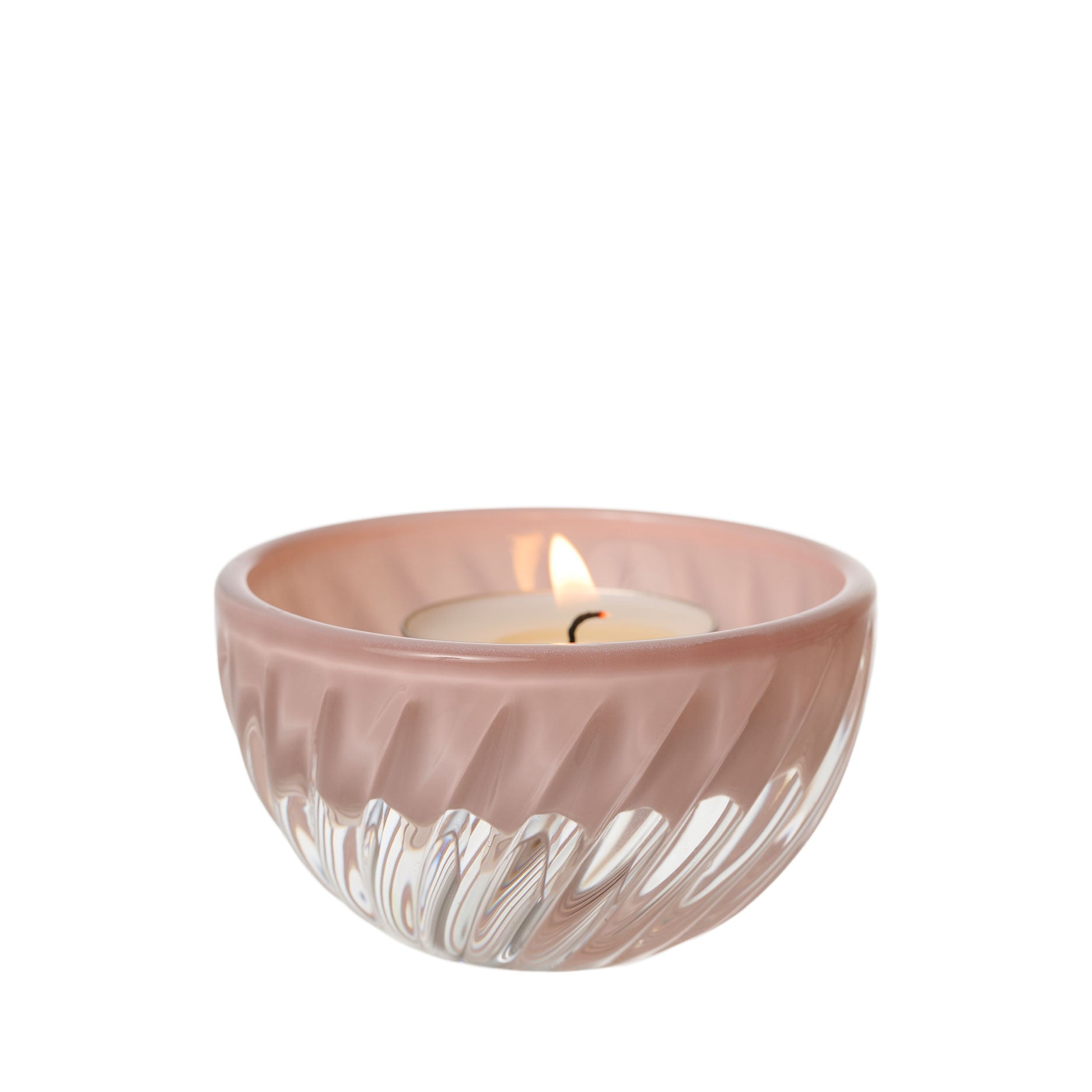Turn glas lysestage