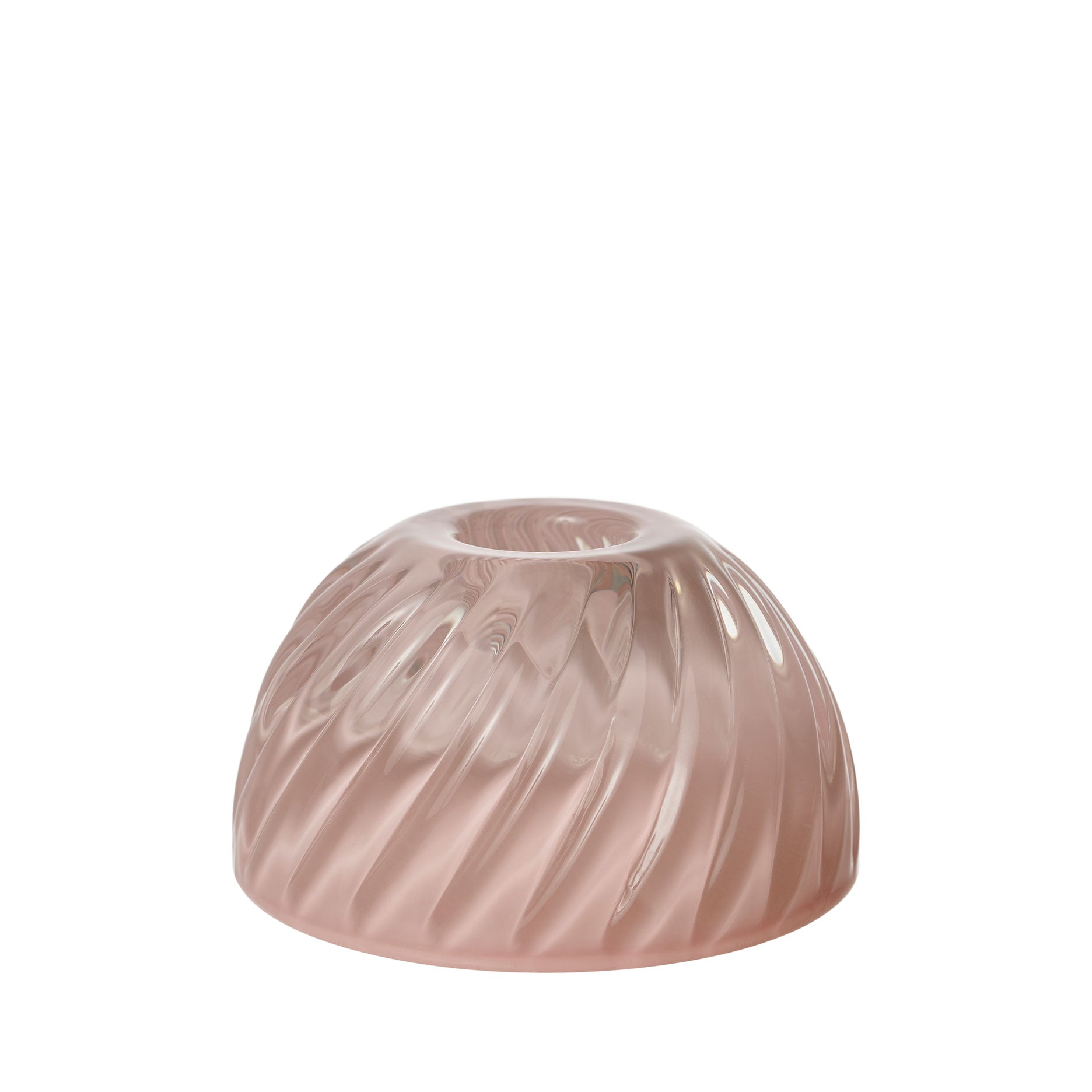 Turn glas lysestage