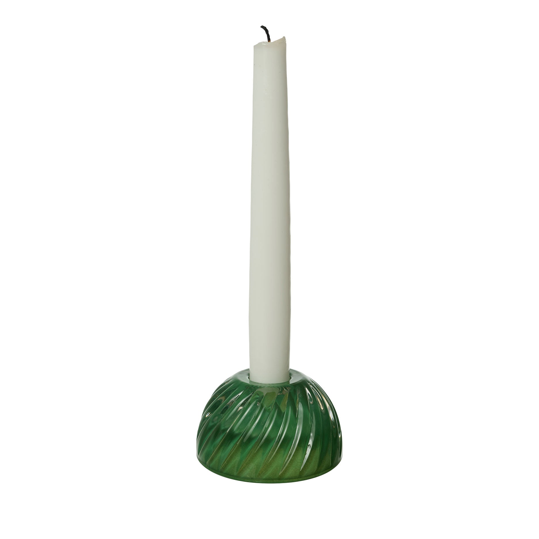 Turn glas lysestage