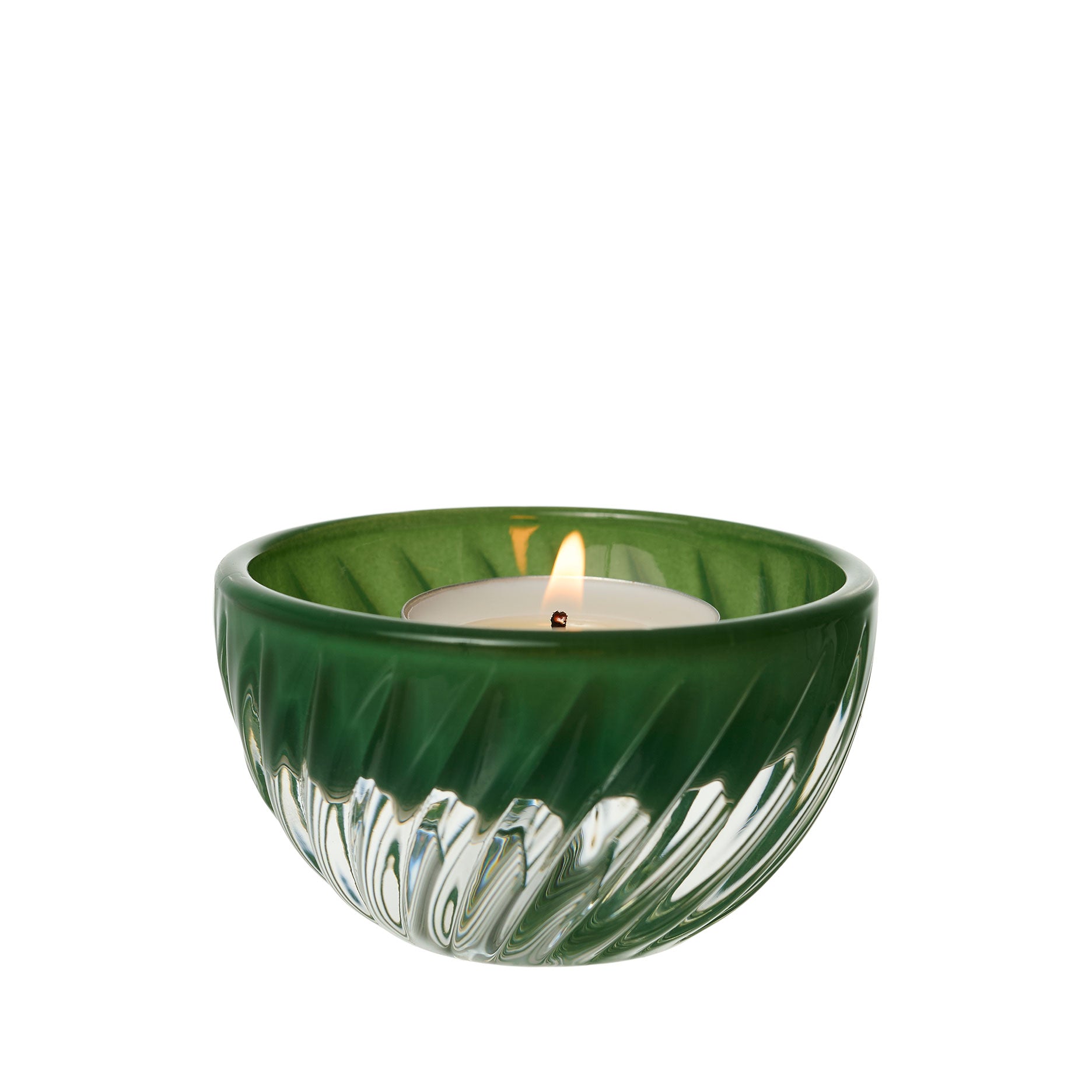 Turn glas lysestage