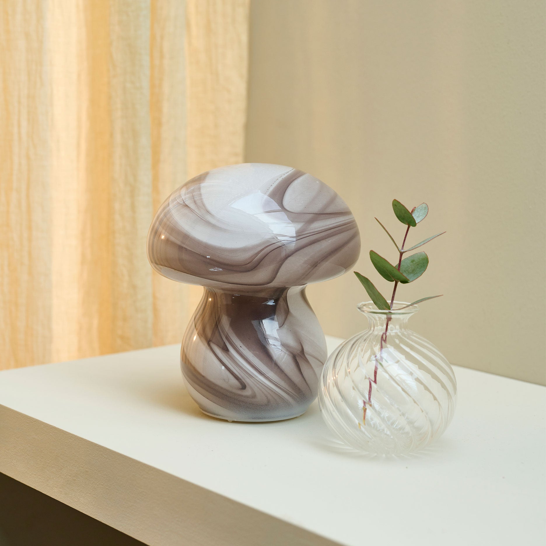 Fungi lampe m. LED