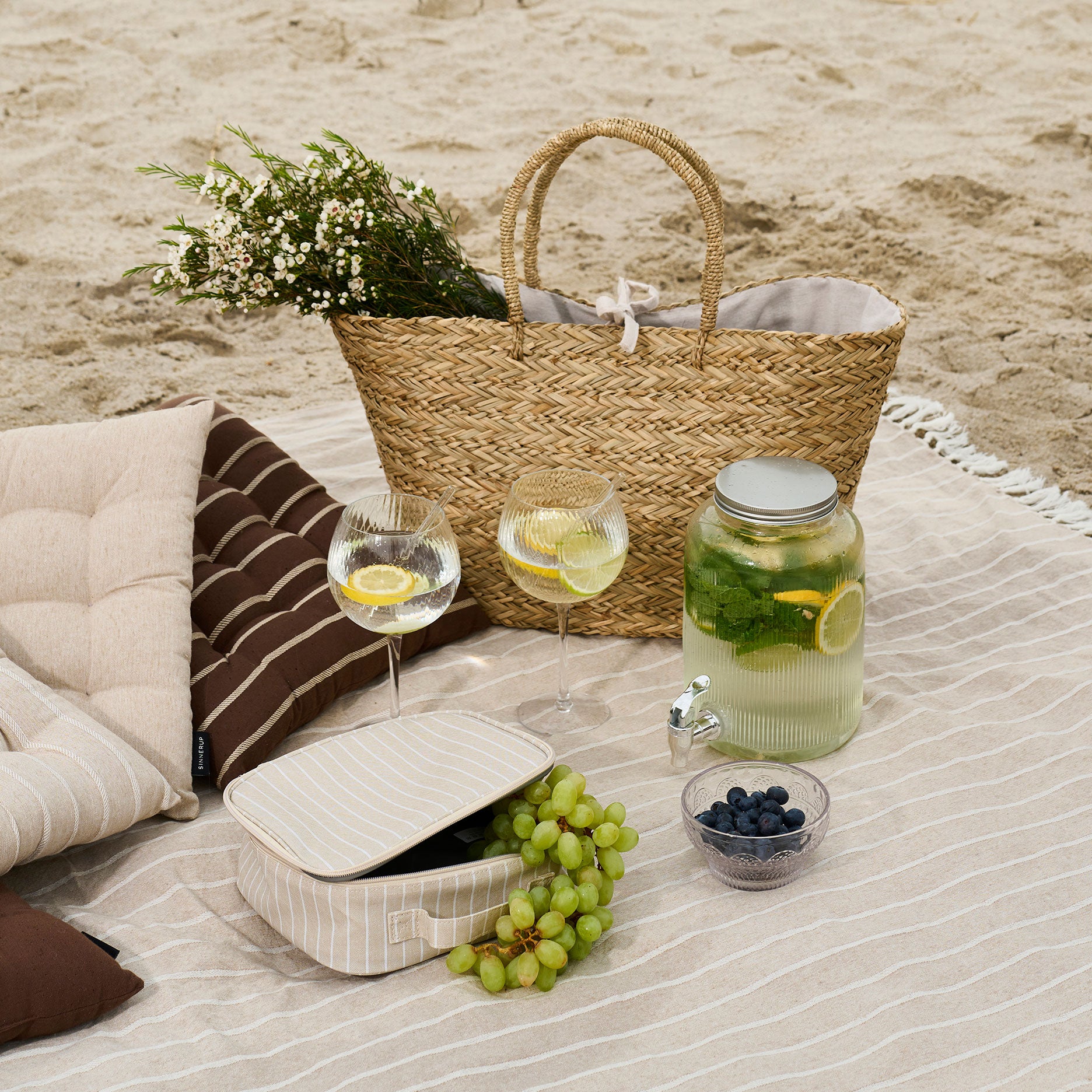 Stripe køletaske