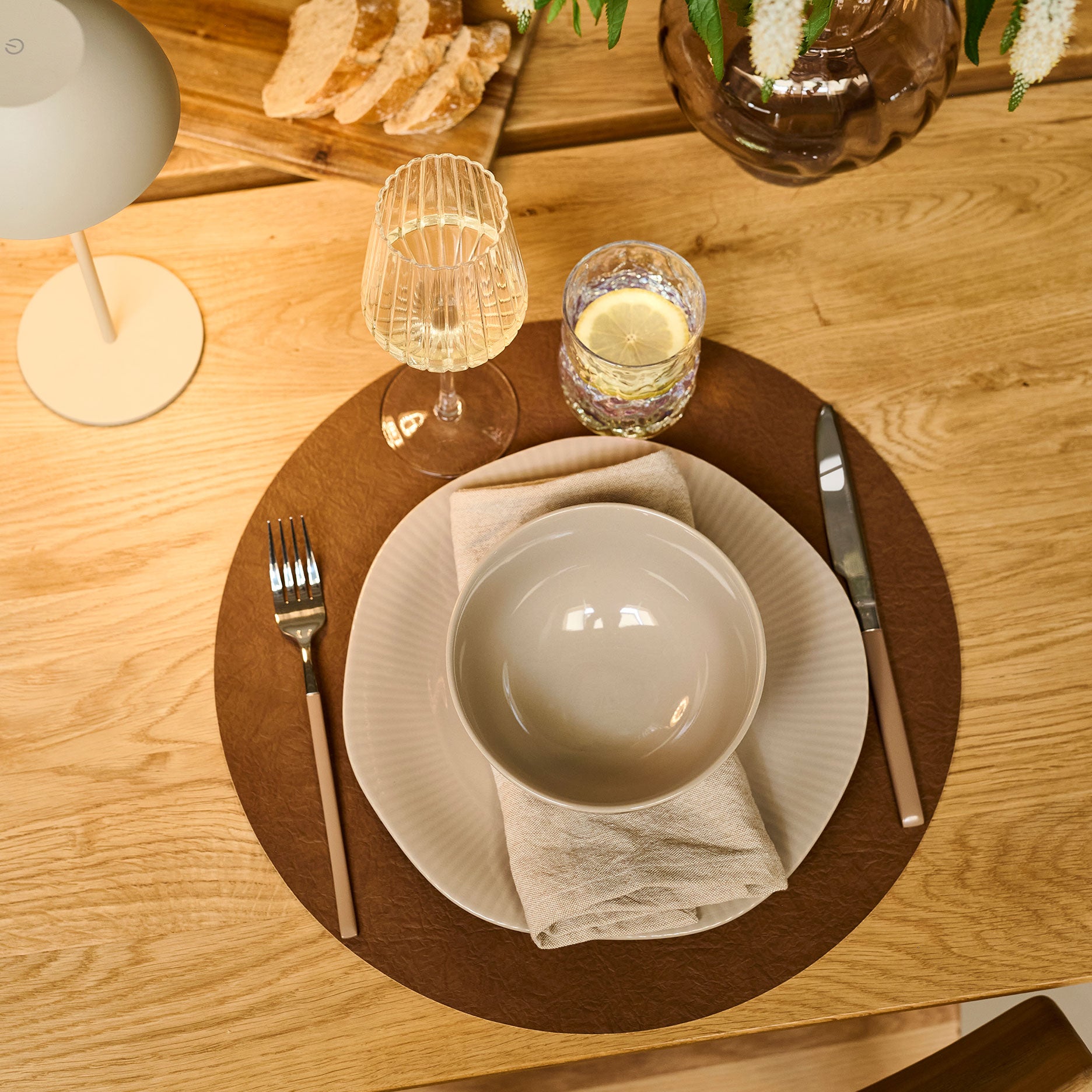 Glasgow wendbares Tischset D38 cm