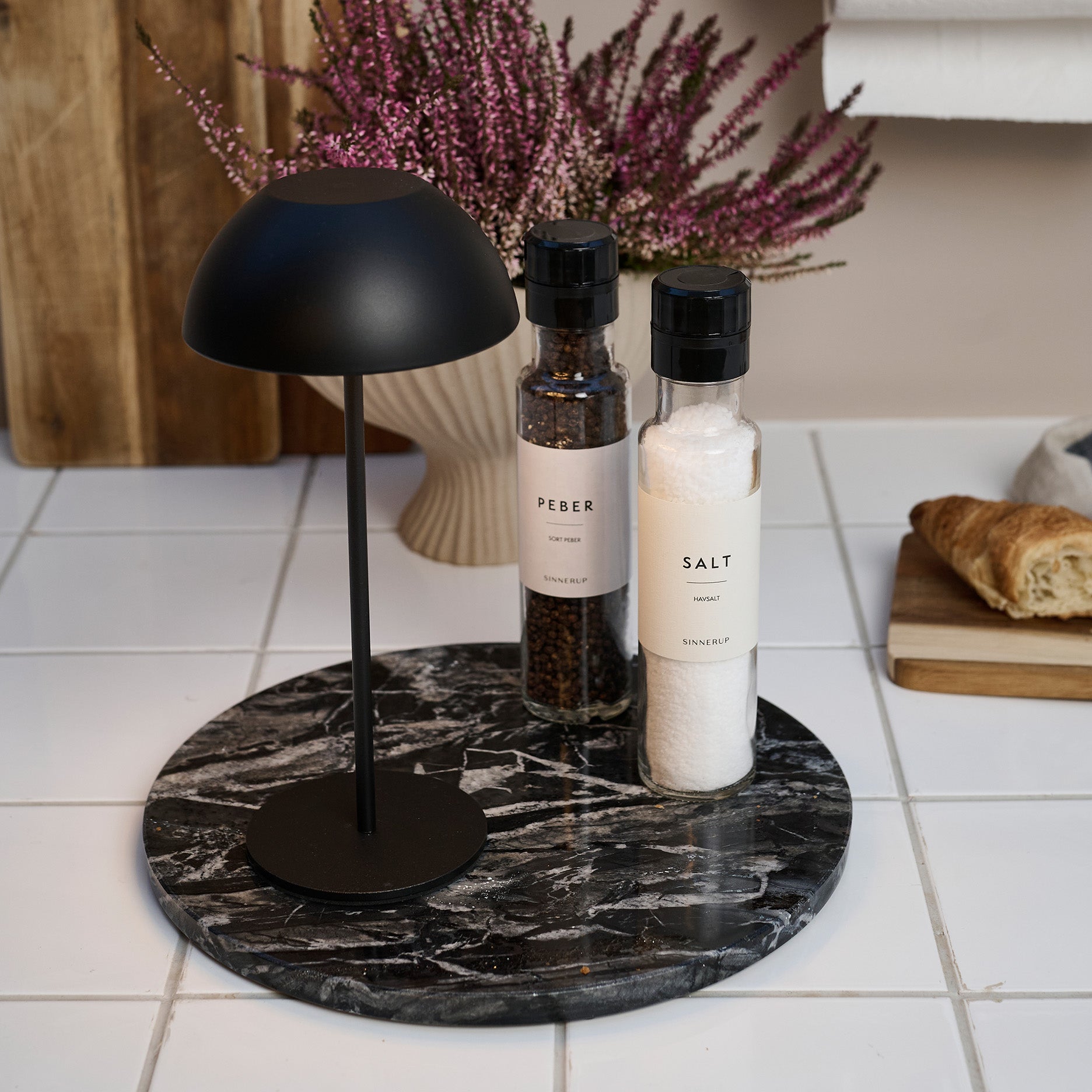 Marble II Rund plade