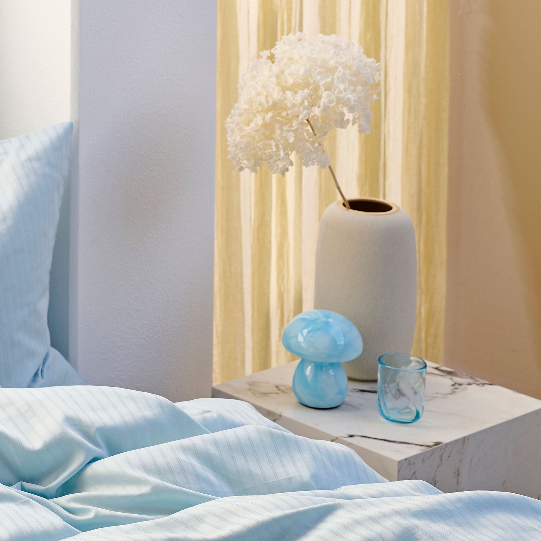 Fungi lampe m. LED