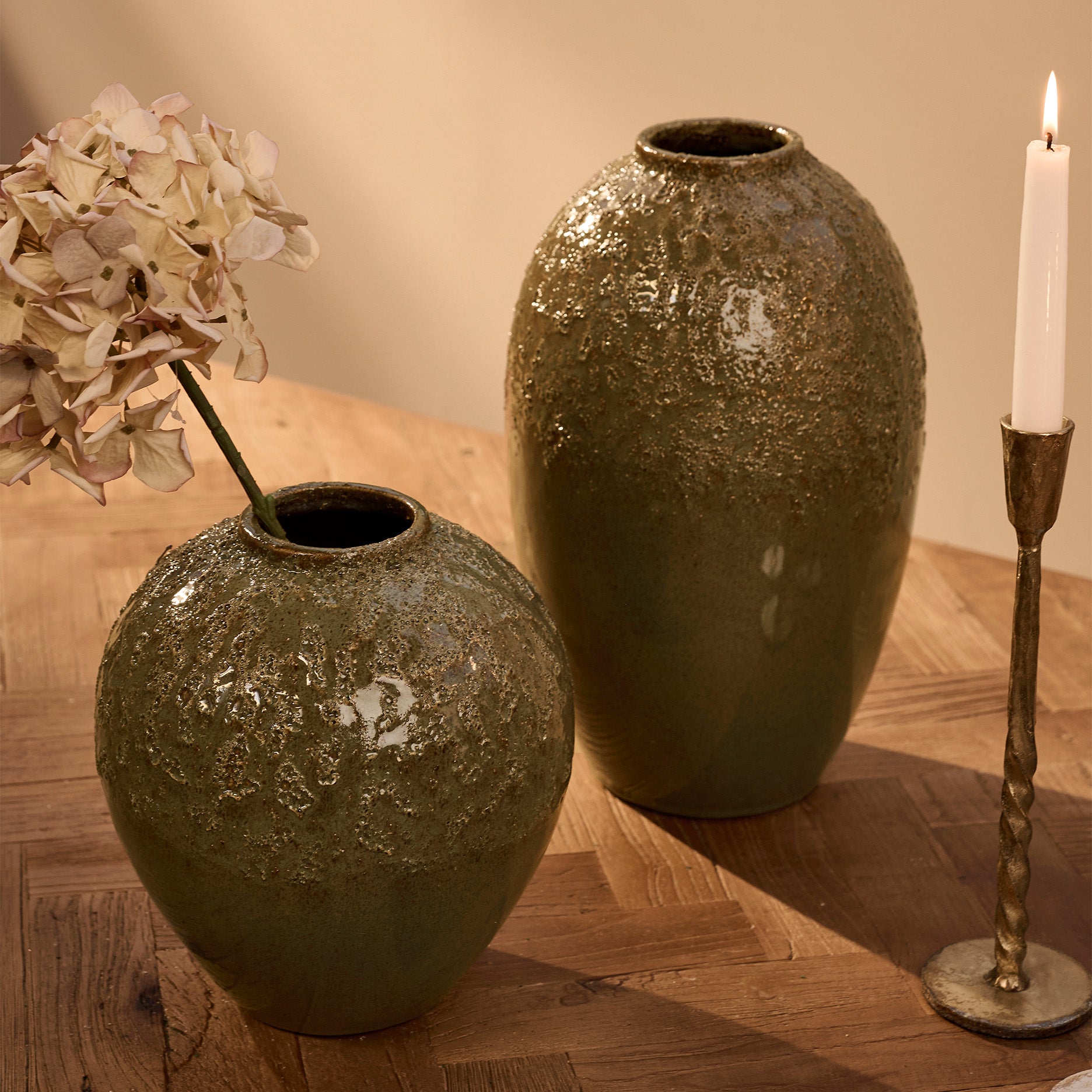 Pio vase H36 cm