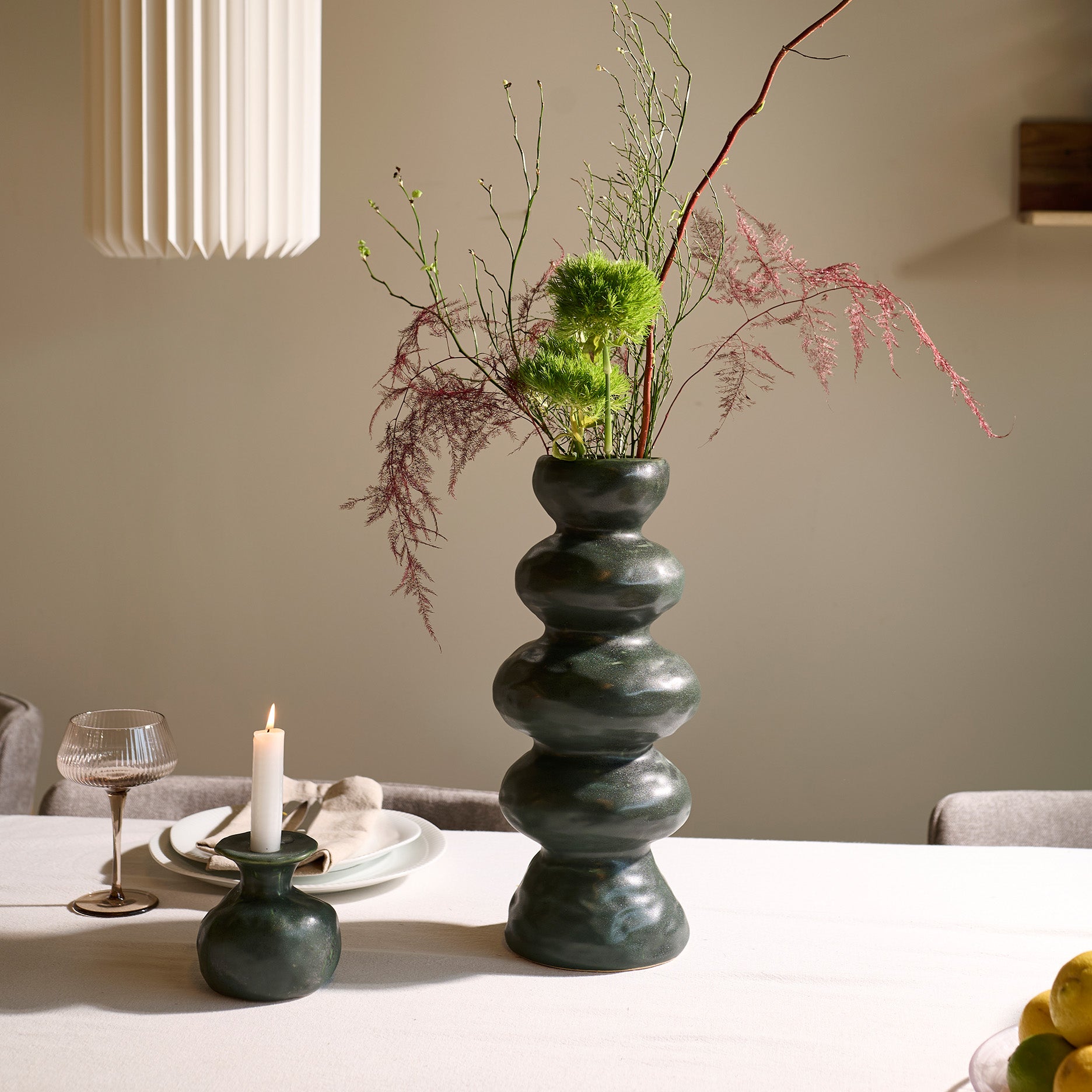Roccia vase H30 cm