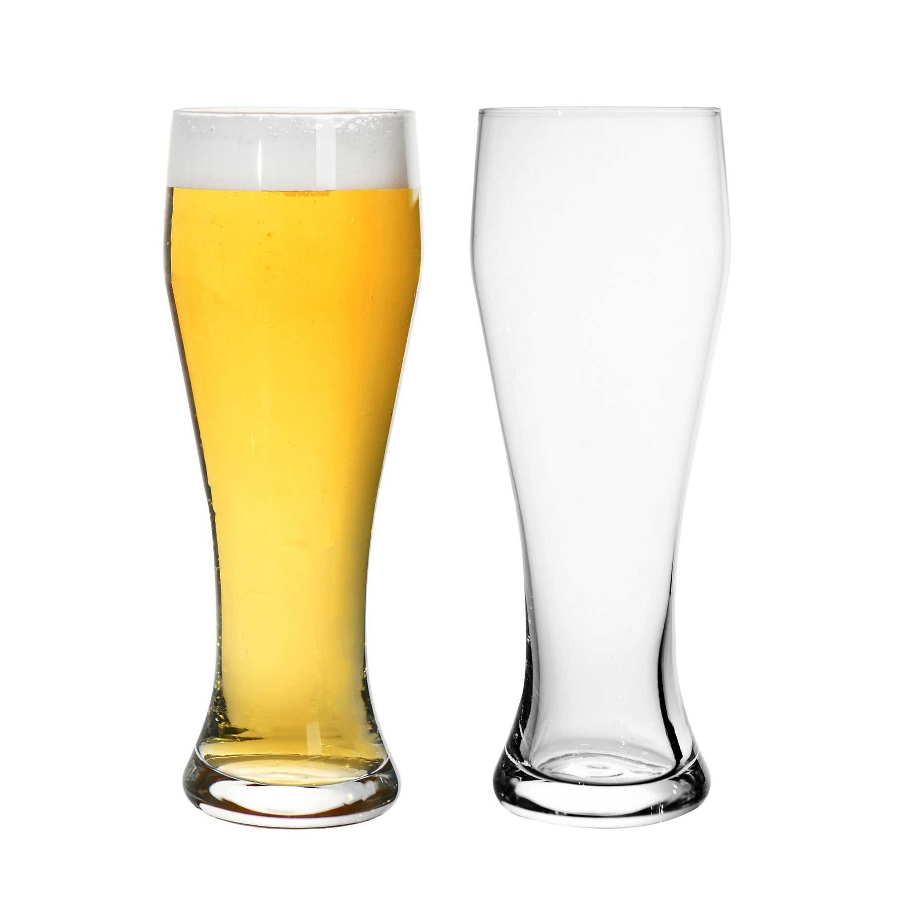 Ølglas H22 cm, 2 stk