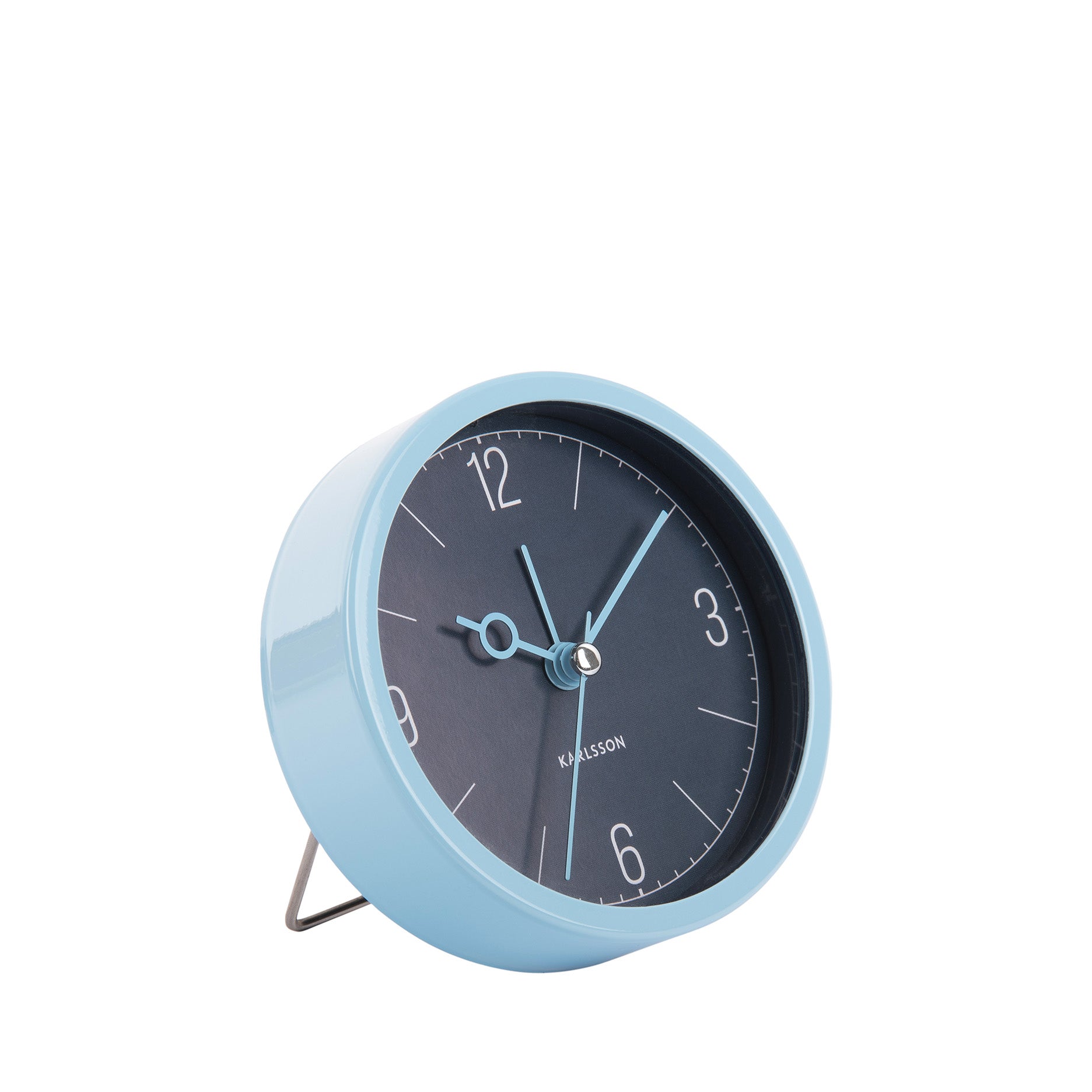 Monocle vækkeur blå