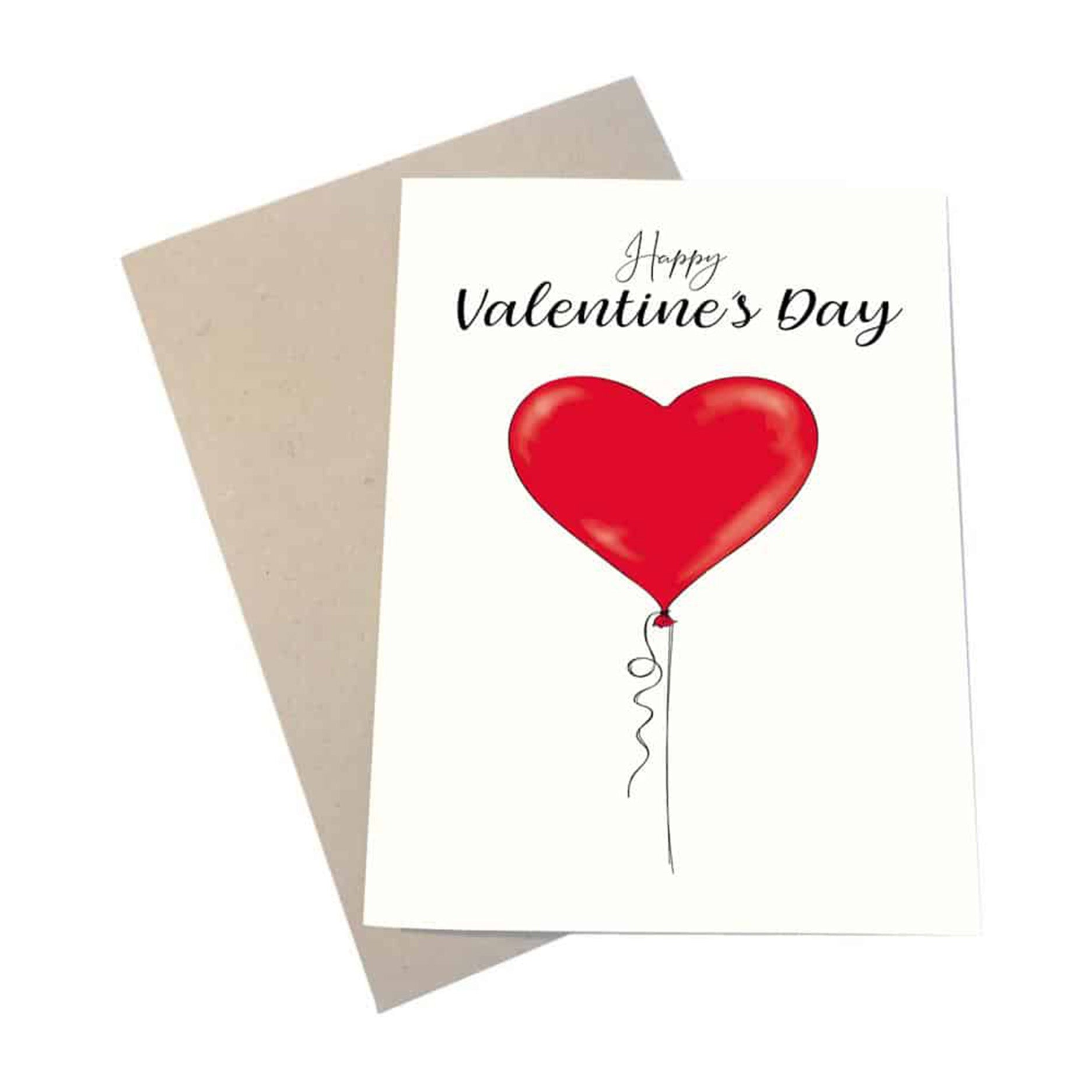 Happy Valentines Day A6 kort
