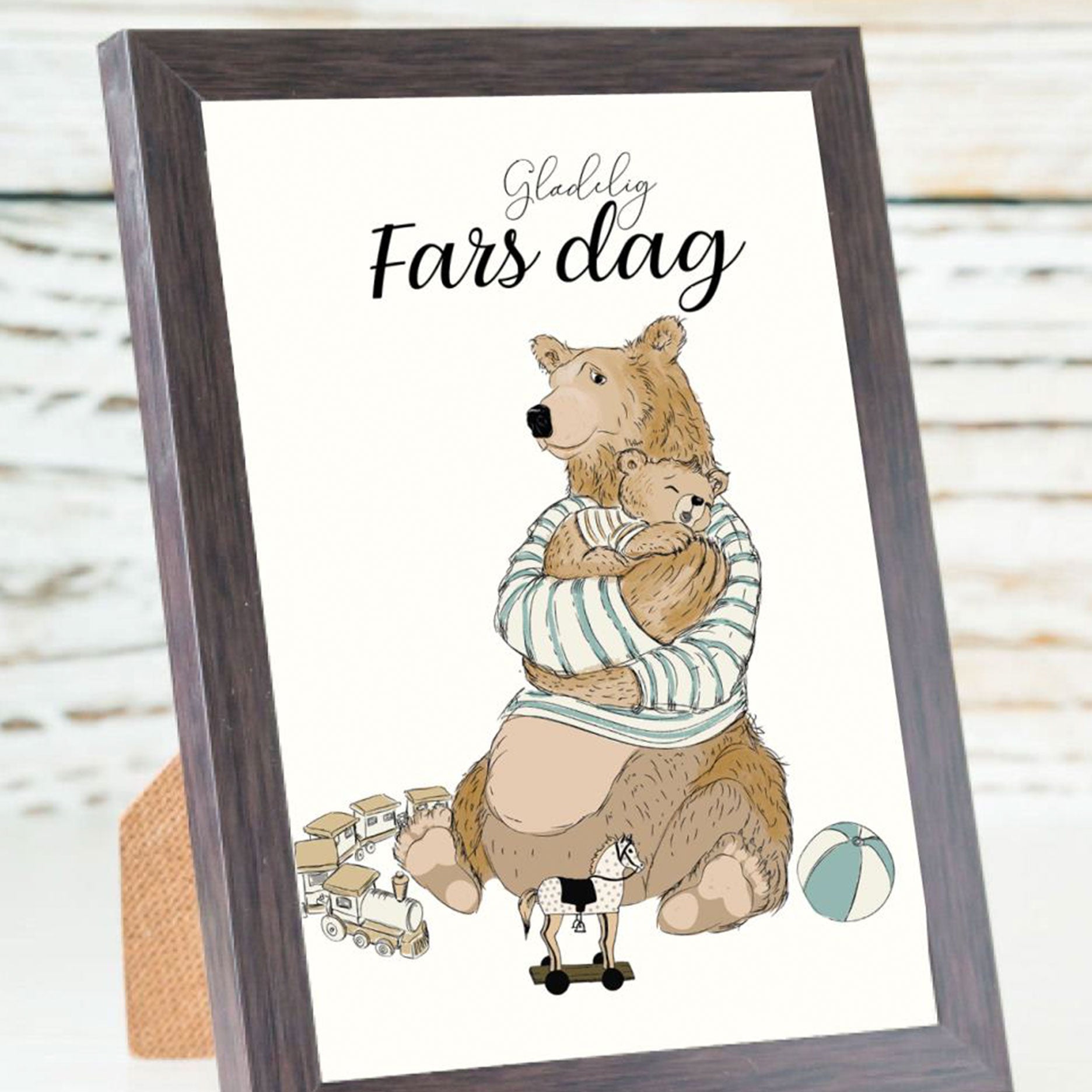 Fars dag A6 kort