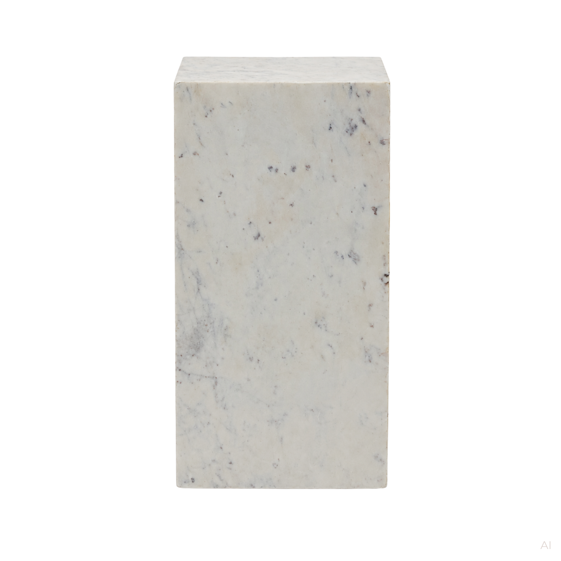 Hvid marmor podium H65 cm