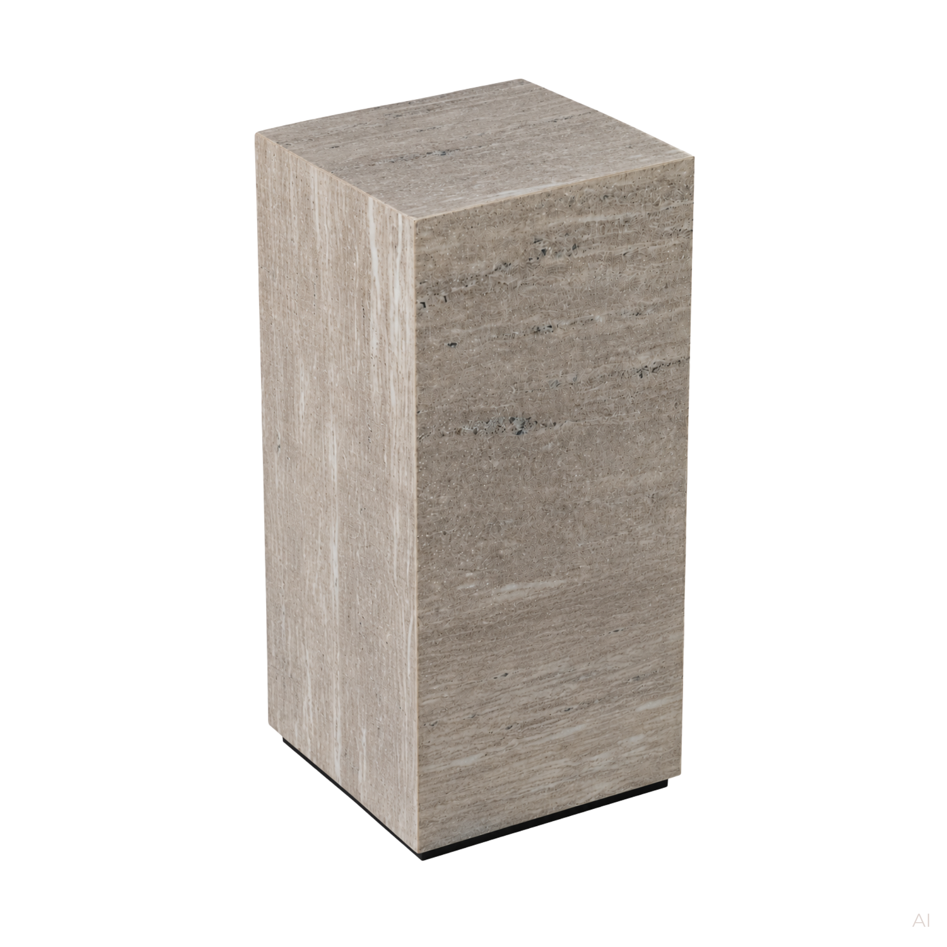 Beige marmor podium H65 cm