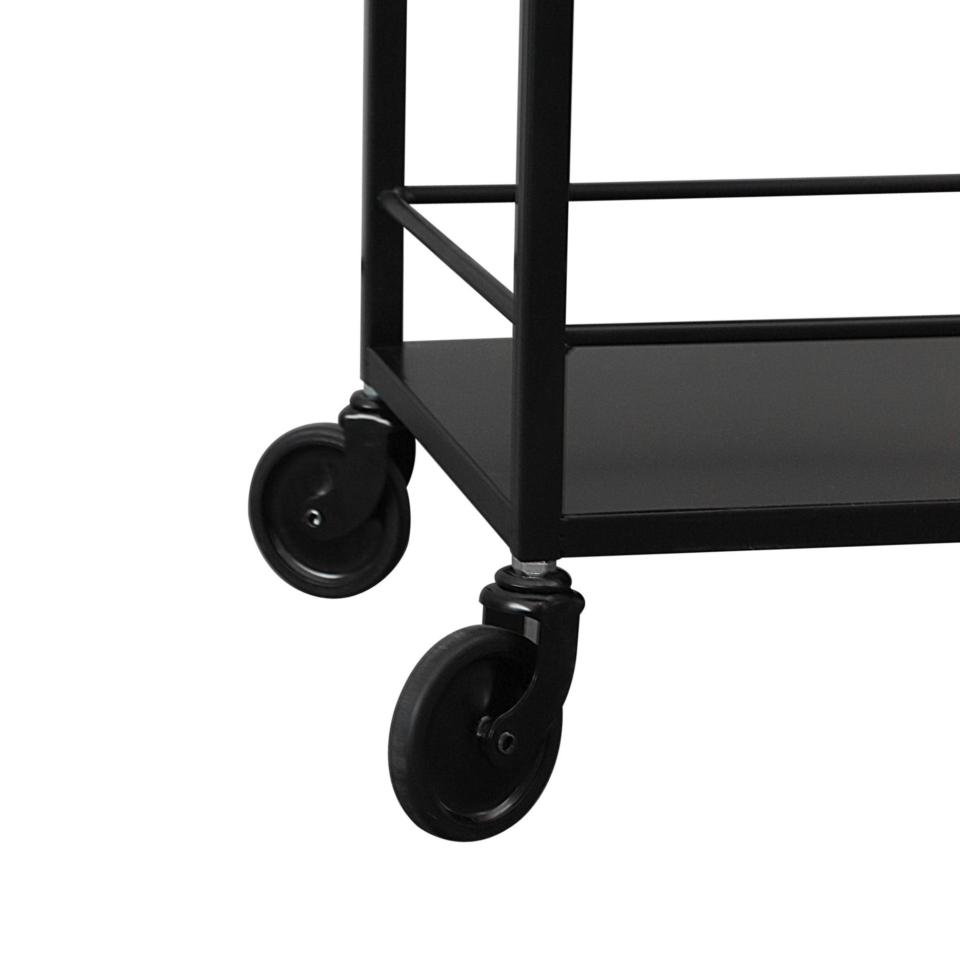 Mason II rullevogn MINI sort metal